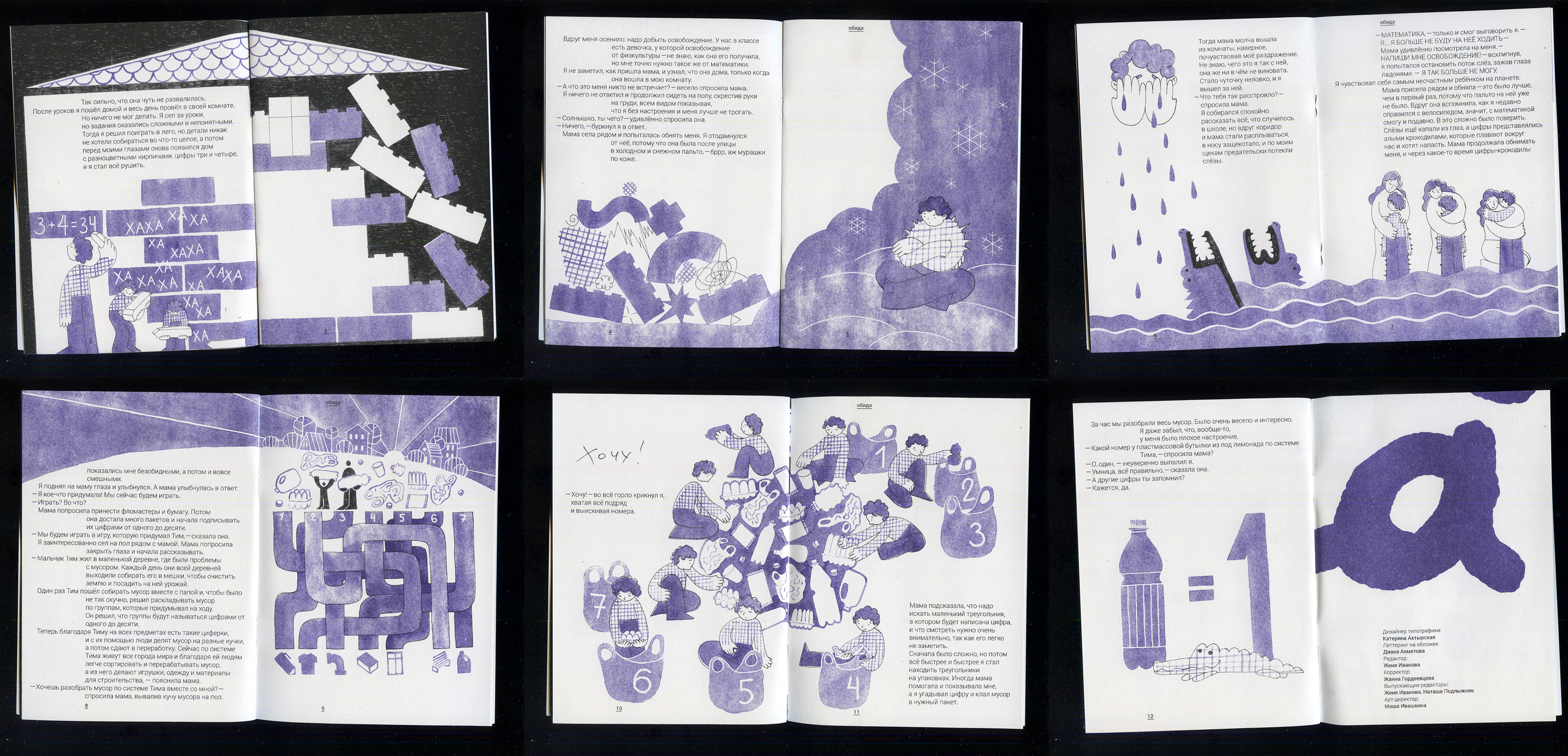 obida zine / зин "обида" — Изображение №1 — Иллюстрация на Dprofile
