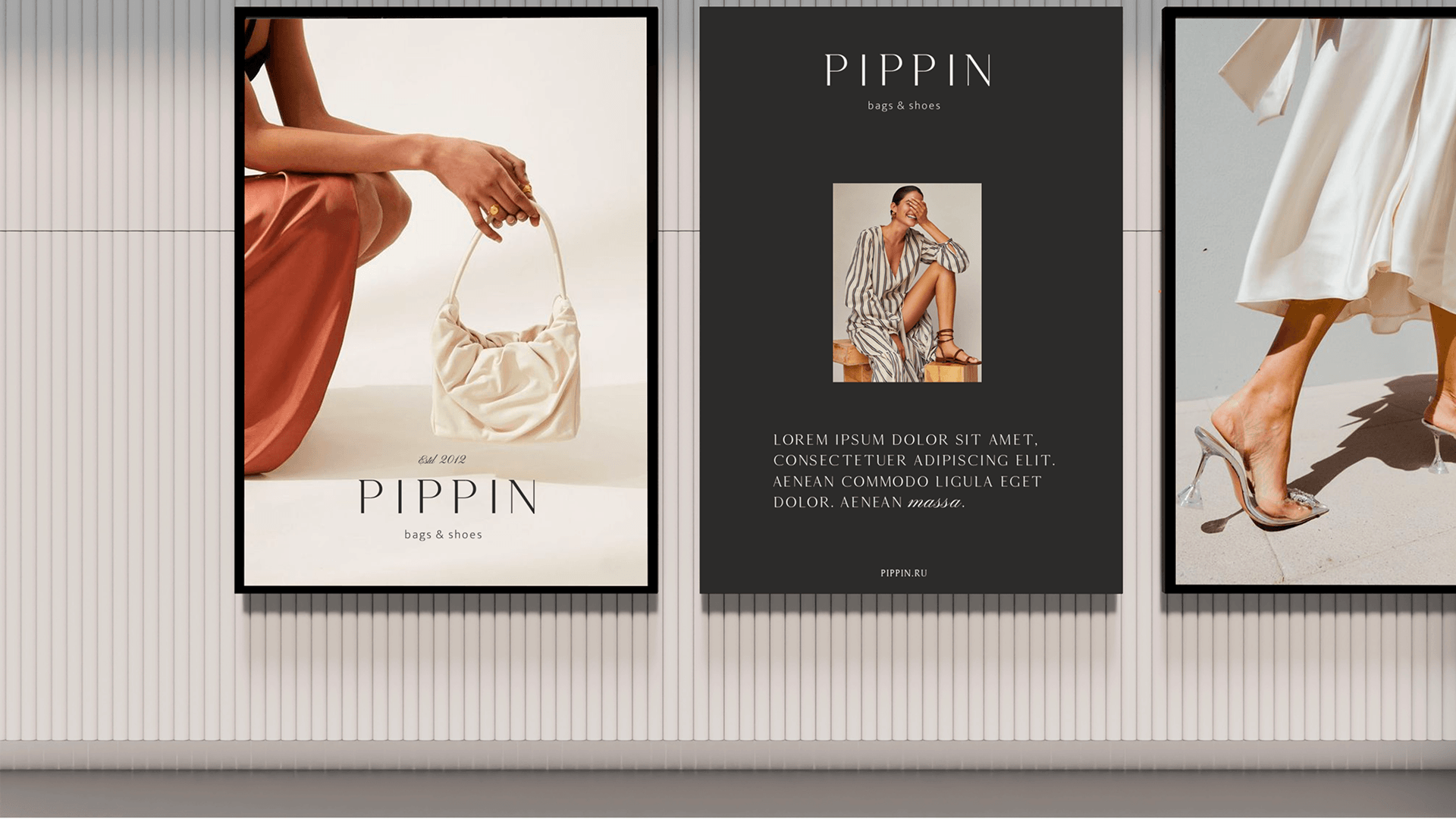Фирменный стиль для бренда обуви и сумок PIPPIN — Изображение №10 — Брендинг на Dprofile
