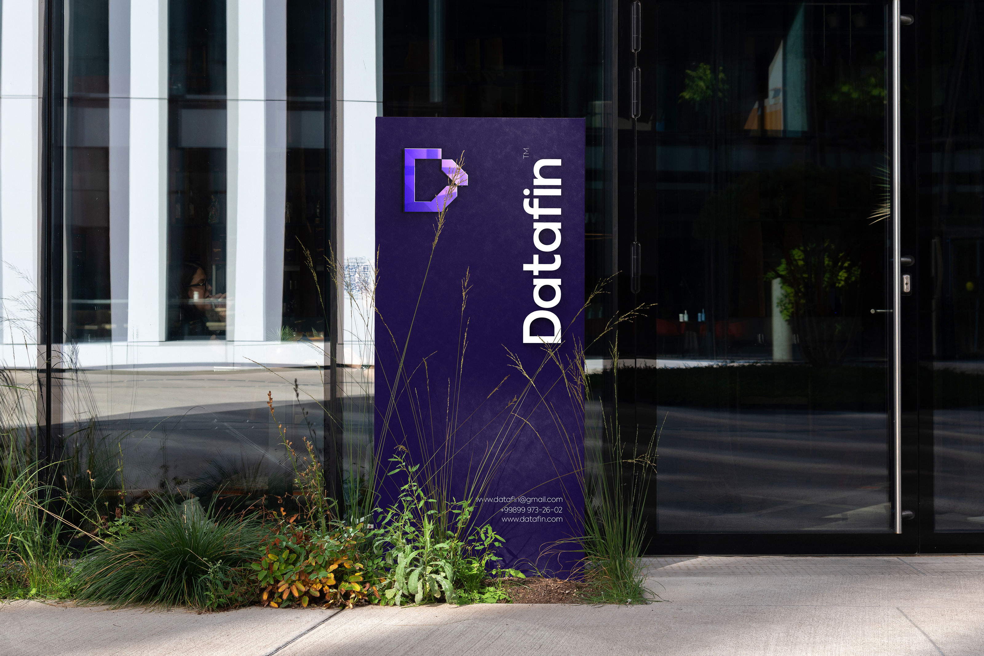 Datafin IT company — Изображение №6 — Брендинг на Dprofile