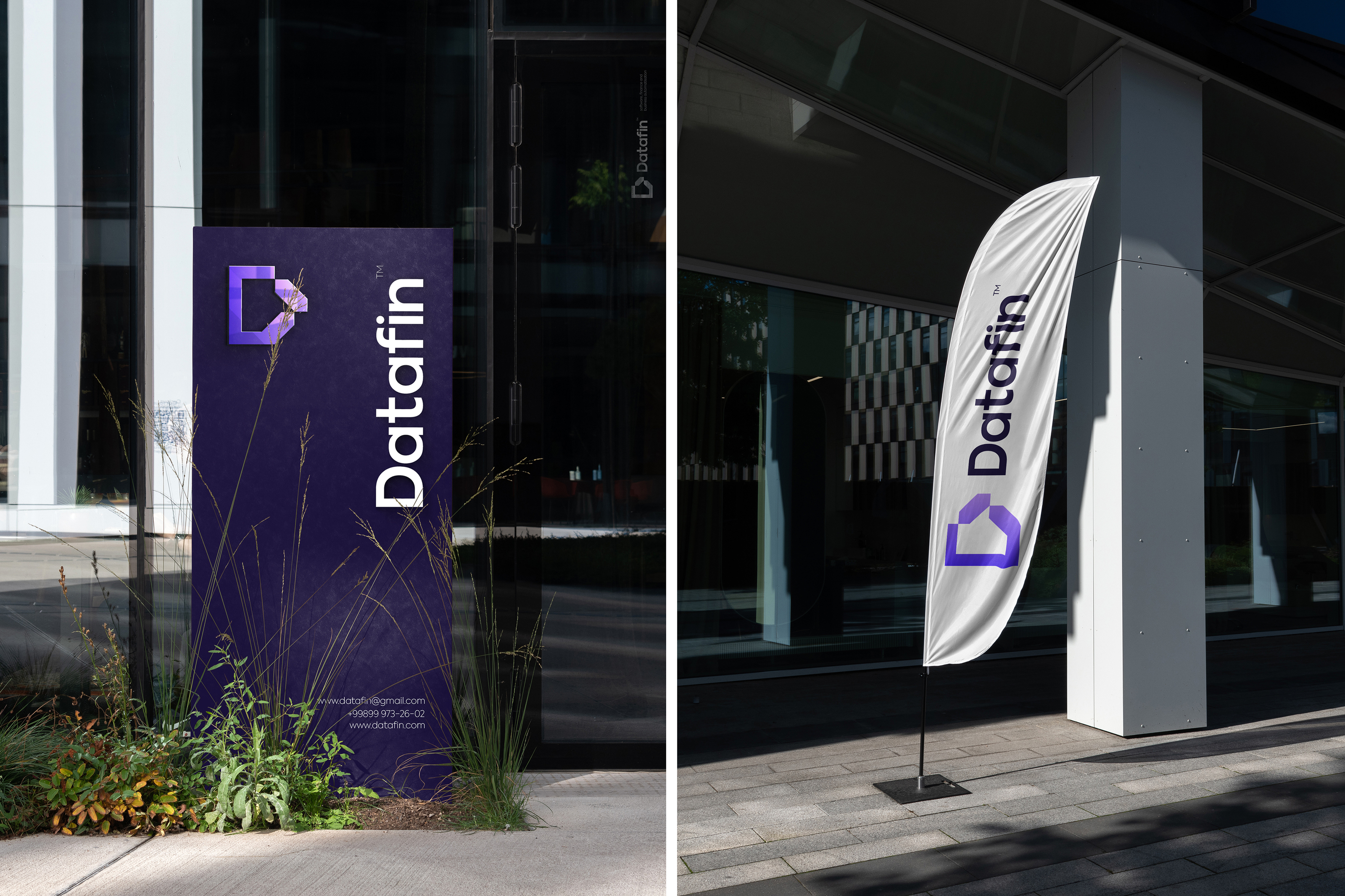 Datafin IT company — Изображение №12 — Брендинг на Dprofile