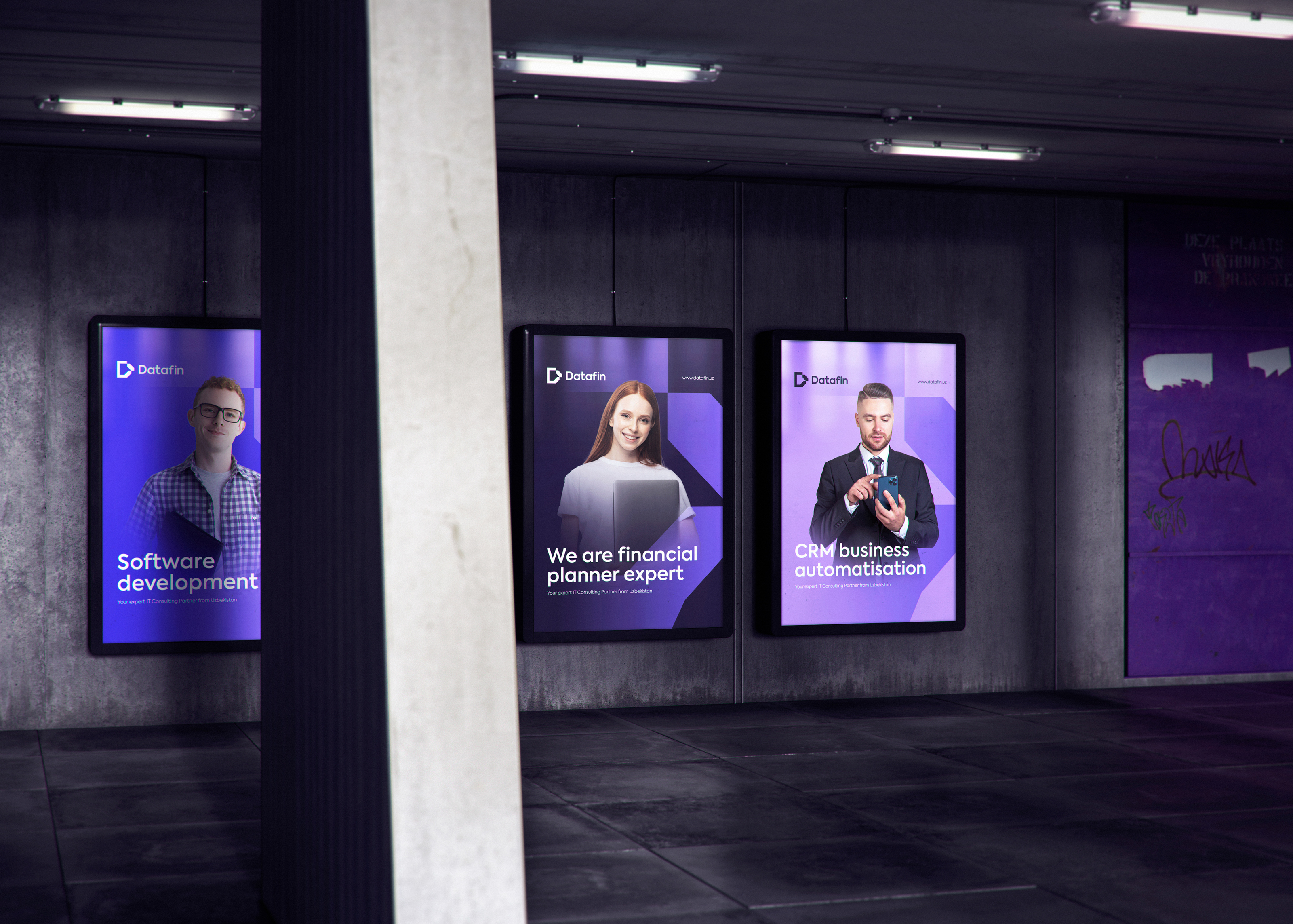 Datafin IT company — Изображение №15 — Брендинг на Dprofile