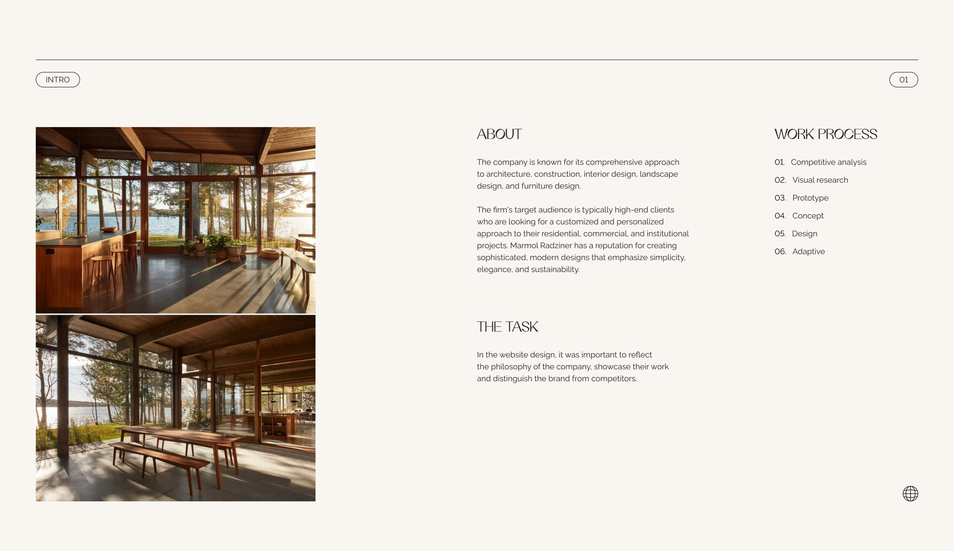 Architecture & Interior Design Bureau｜Website Design — Изображение №2 — Интерфейсы на Dprofile