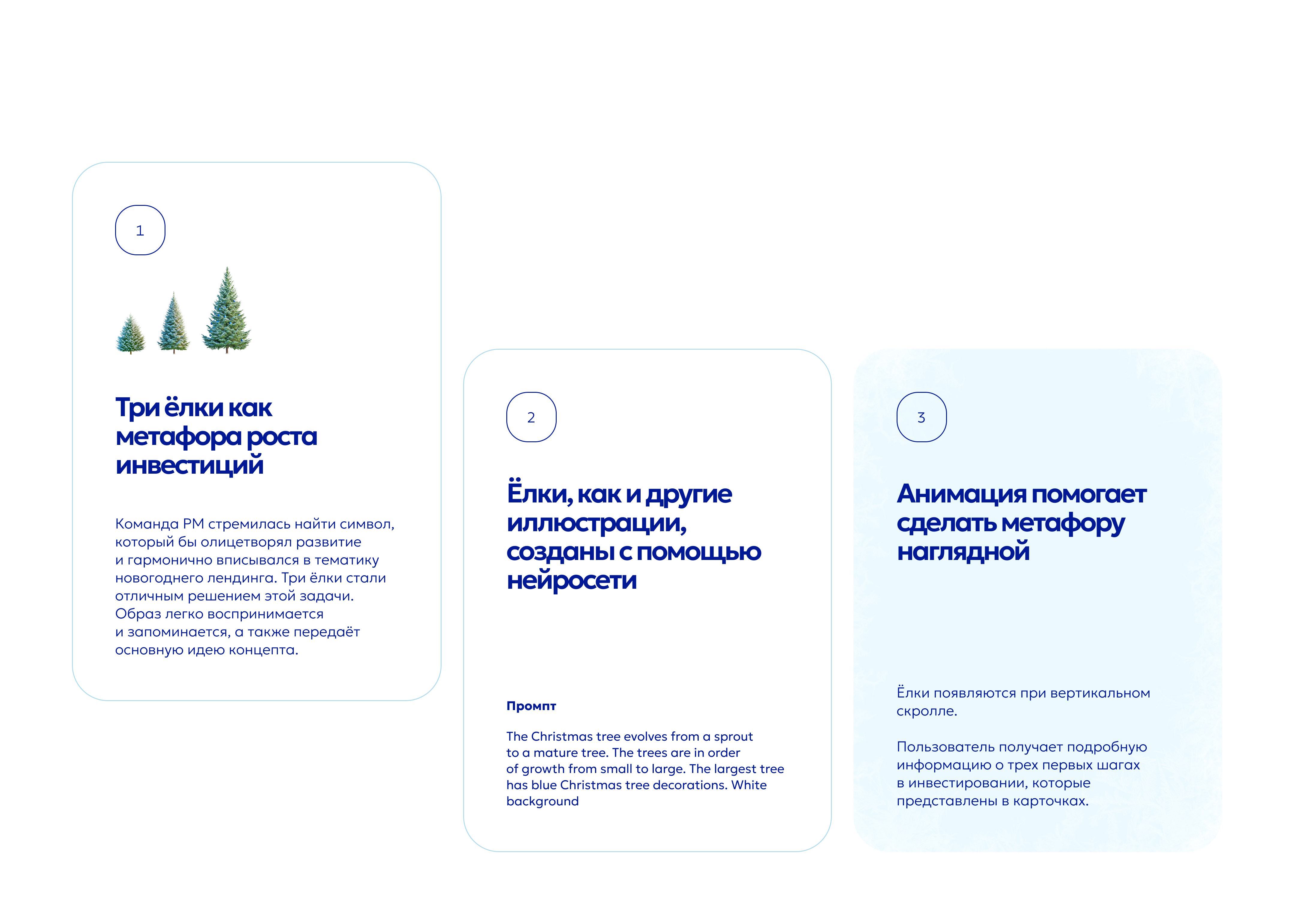 Концепт новогоднего лендинга для ВТБ — Изображение №5 — Интерфейсы на Dprofile