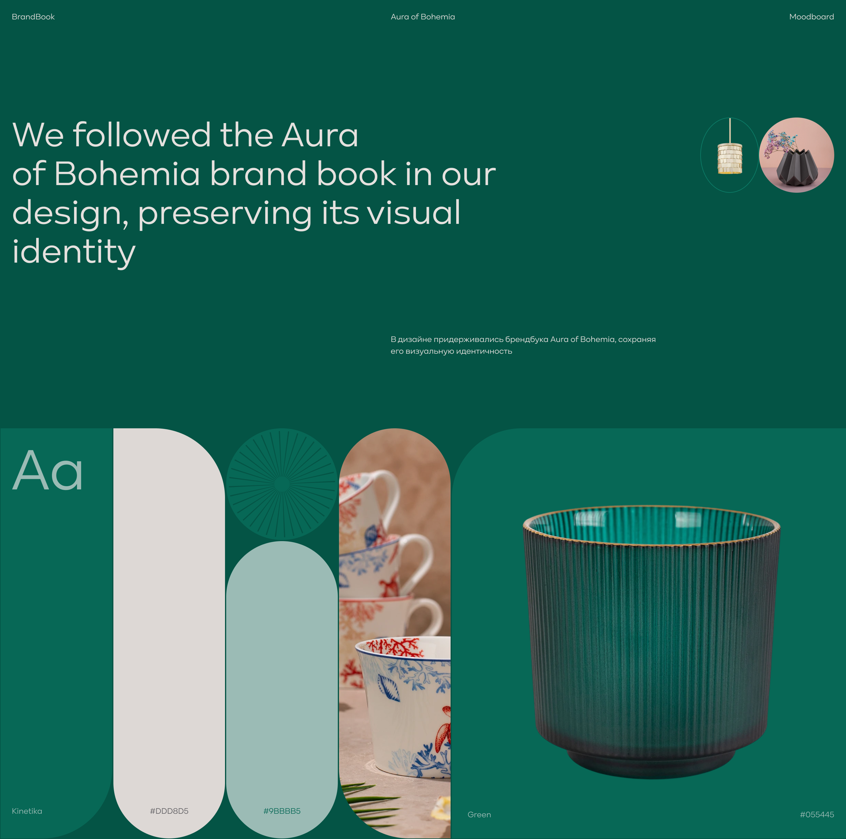 Aura of Bohemia | Website — Изображение №4 — Интерфейсы, Анимация на Dprofile