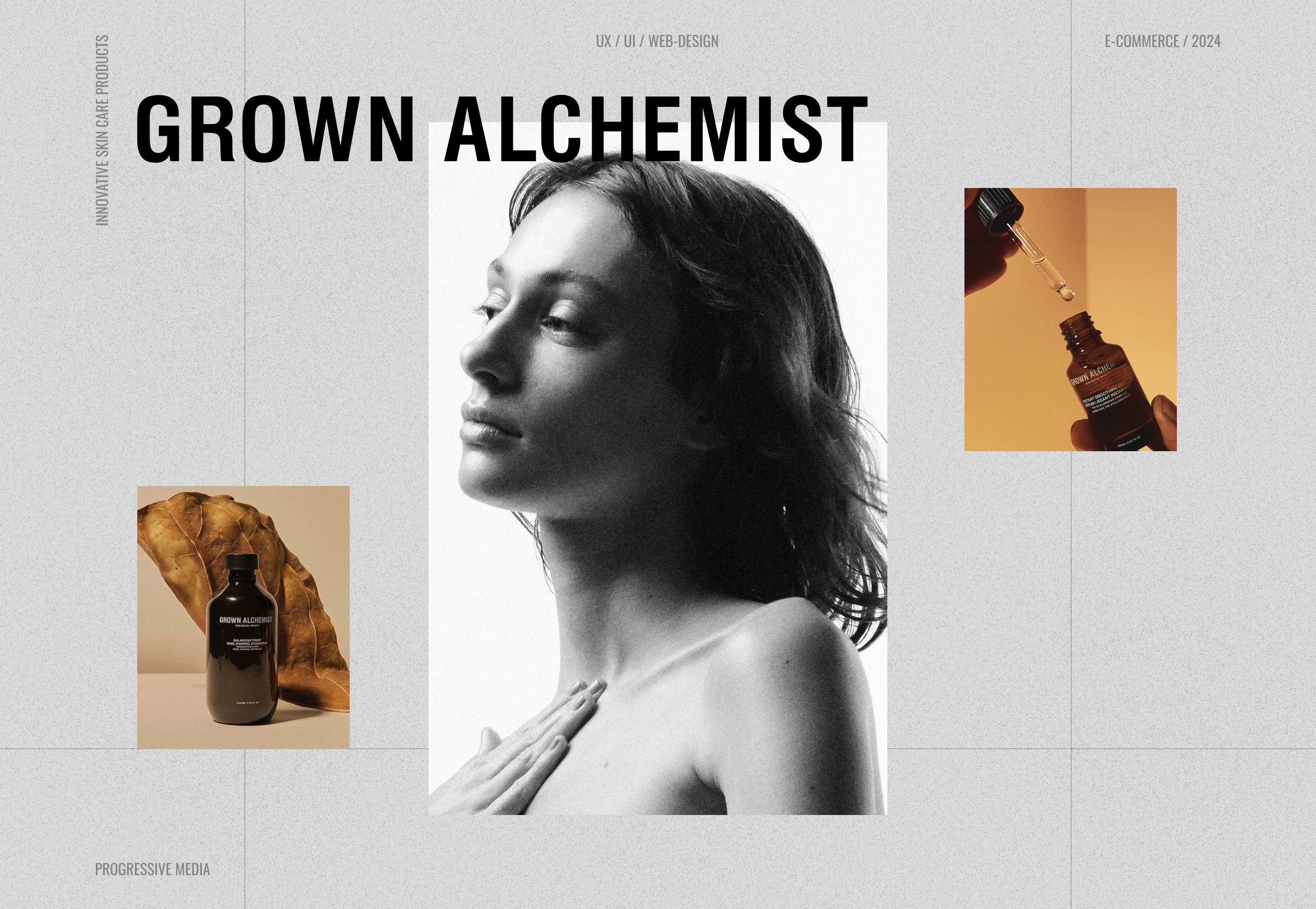 Grownalchemist website — Изображение №1 — Интерфейсы, Анимация на Dprofile