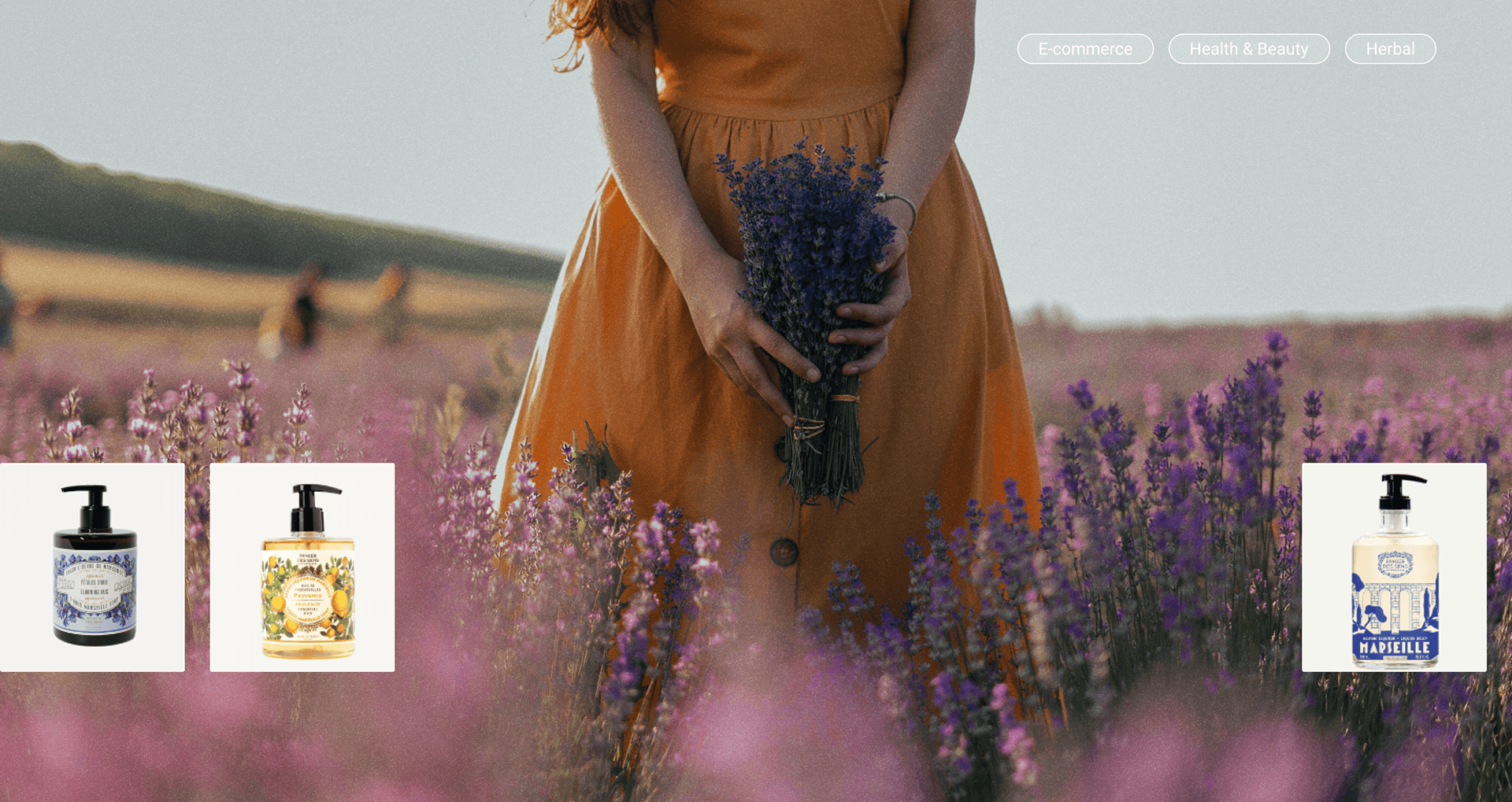 Panier des Sens. Website. — Изображение №1 — Интерфейсы, Анимация на Dprofile