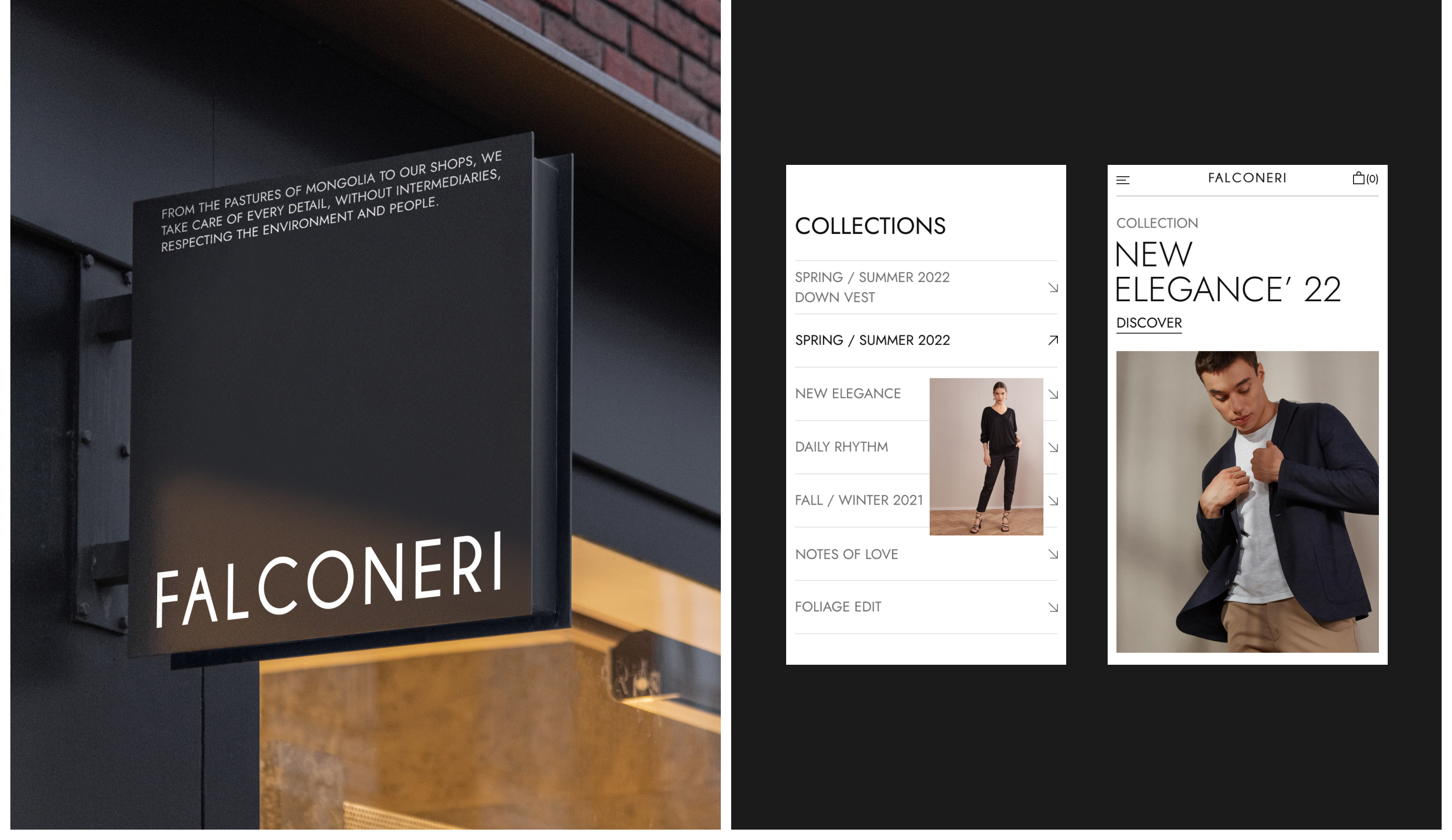 Falconeri / E-commerce — Изображение №3 — Интерфейсы, Брендинг на Dprofile