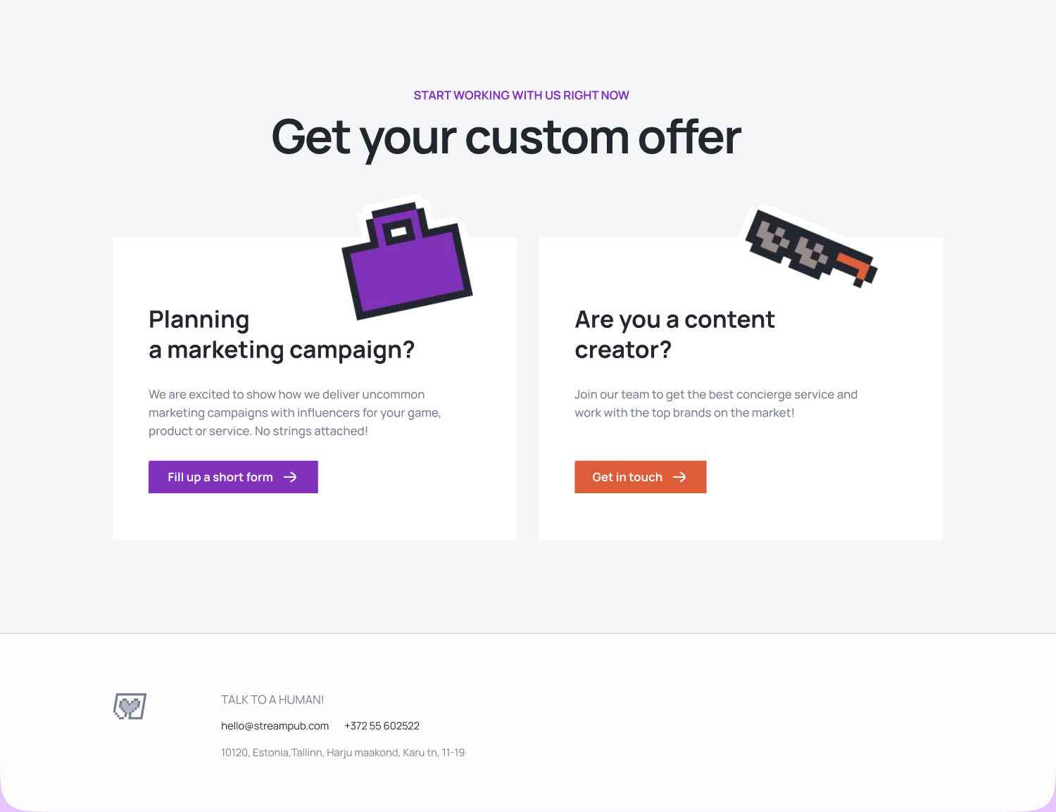 UI Landing Marketing Agency — Изображение №7 — Интерфейсы, Брендинг на Dprofile