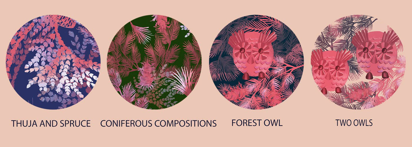 Forest motifs — Изображение №2 — Иллюстрация, Графика на Dprofile