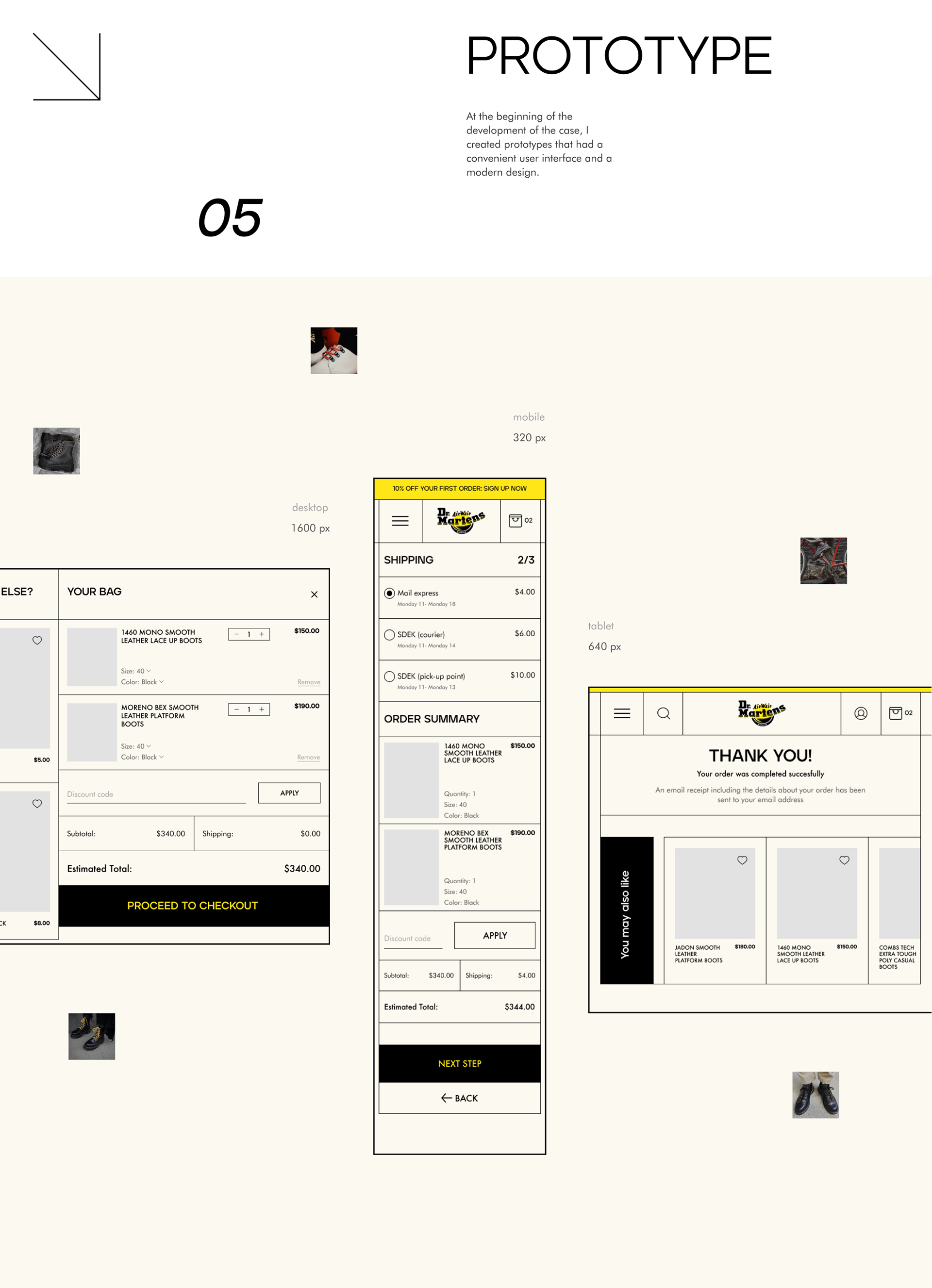 DR. MARTENS / E-COMMERCE WEB REDESIGN — Изображение №8 — Интерфейсы на Dprofile