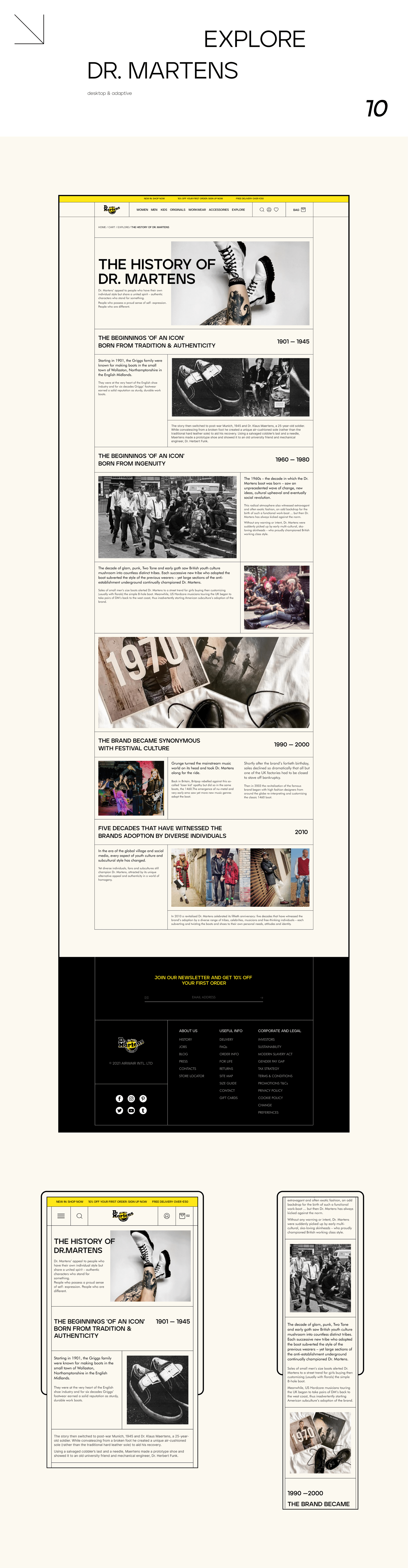 DR. MARTENS / E-COMMERCE WEB REDESIGN — Изображение №14 — Интерфейсы на Dprofile
