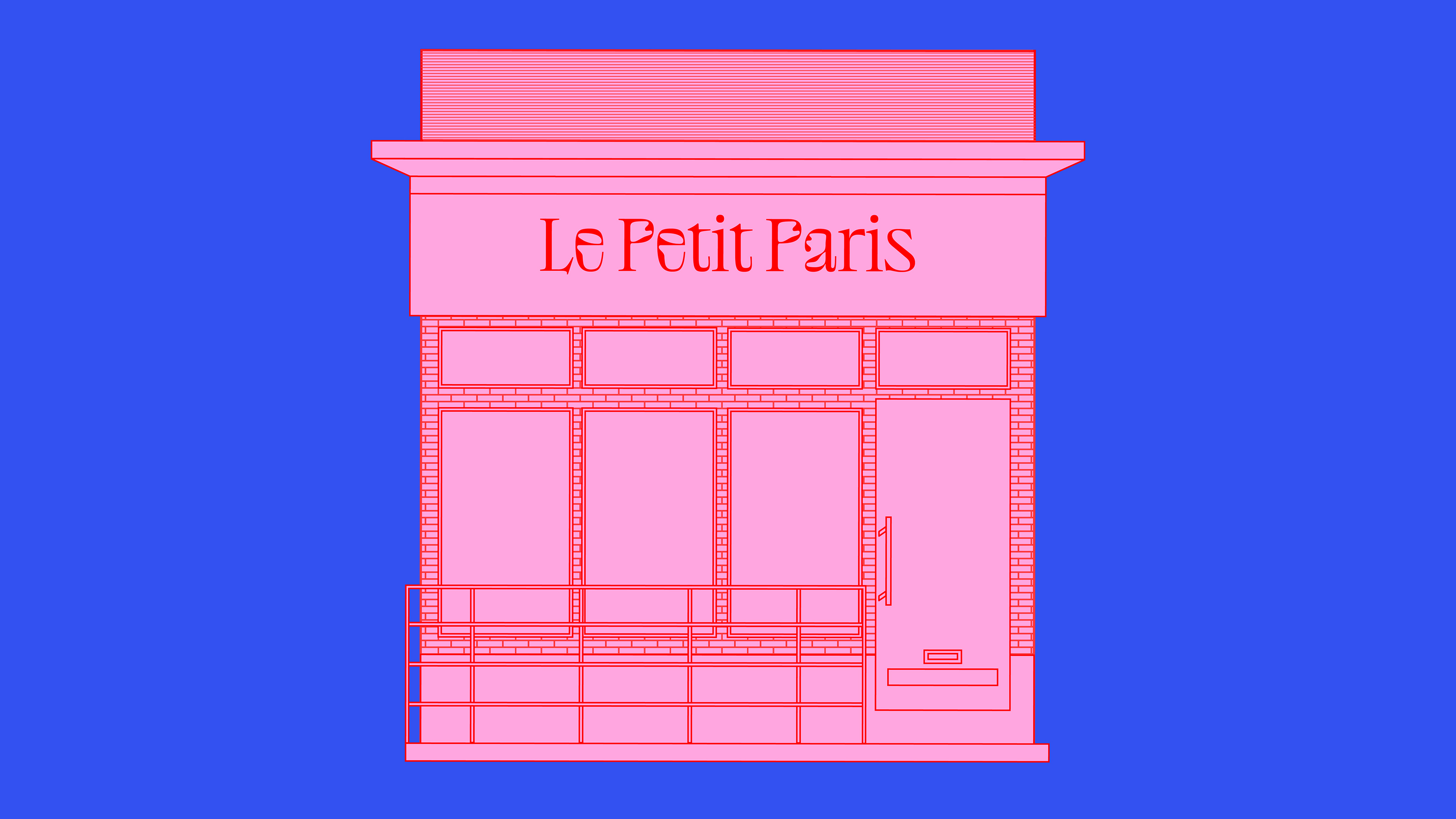 Le Petit Paris - айдентика для кофейни — Изображение №3 — Брендинг, Иллюстрация на Dprofile