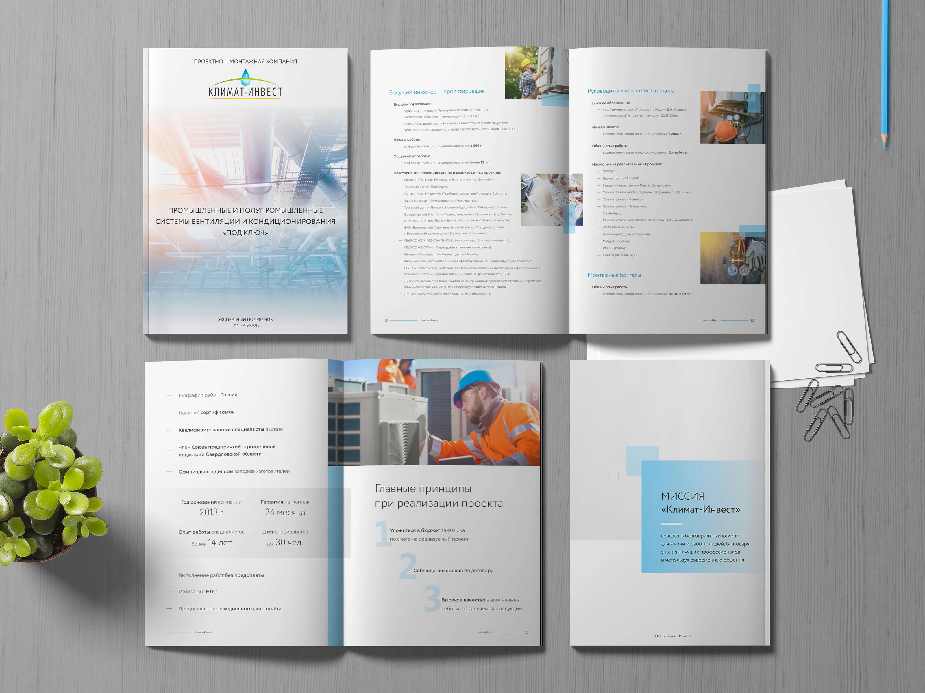 Corporate business brochure | Брошюра для компании — Изображение №4 — Брендинг, Графика на Dprofile