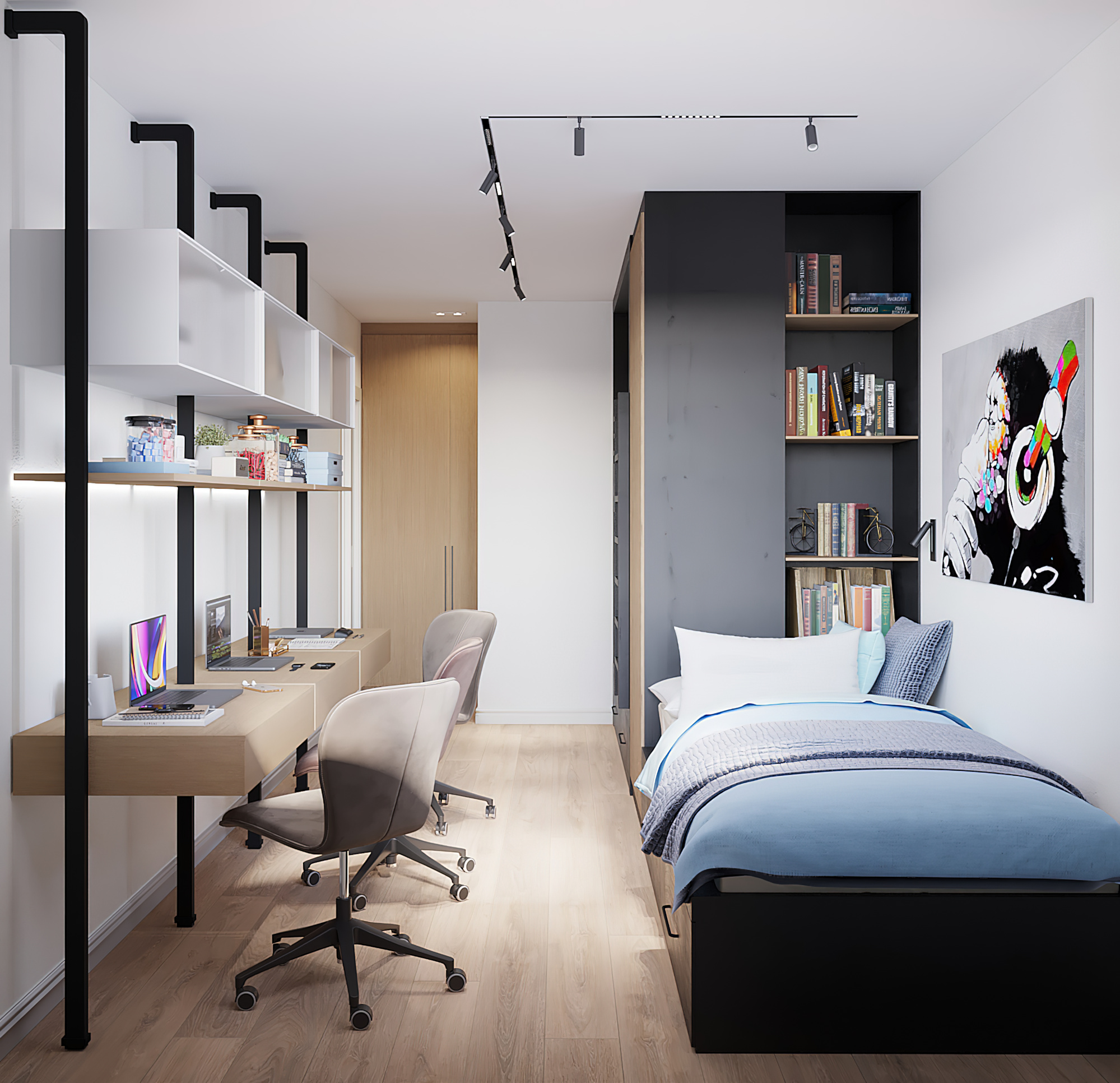 Визуализация квартиры в Санкт-Петербурге. — Изображение №19 — 3D на Dprofile