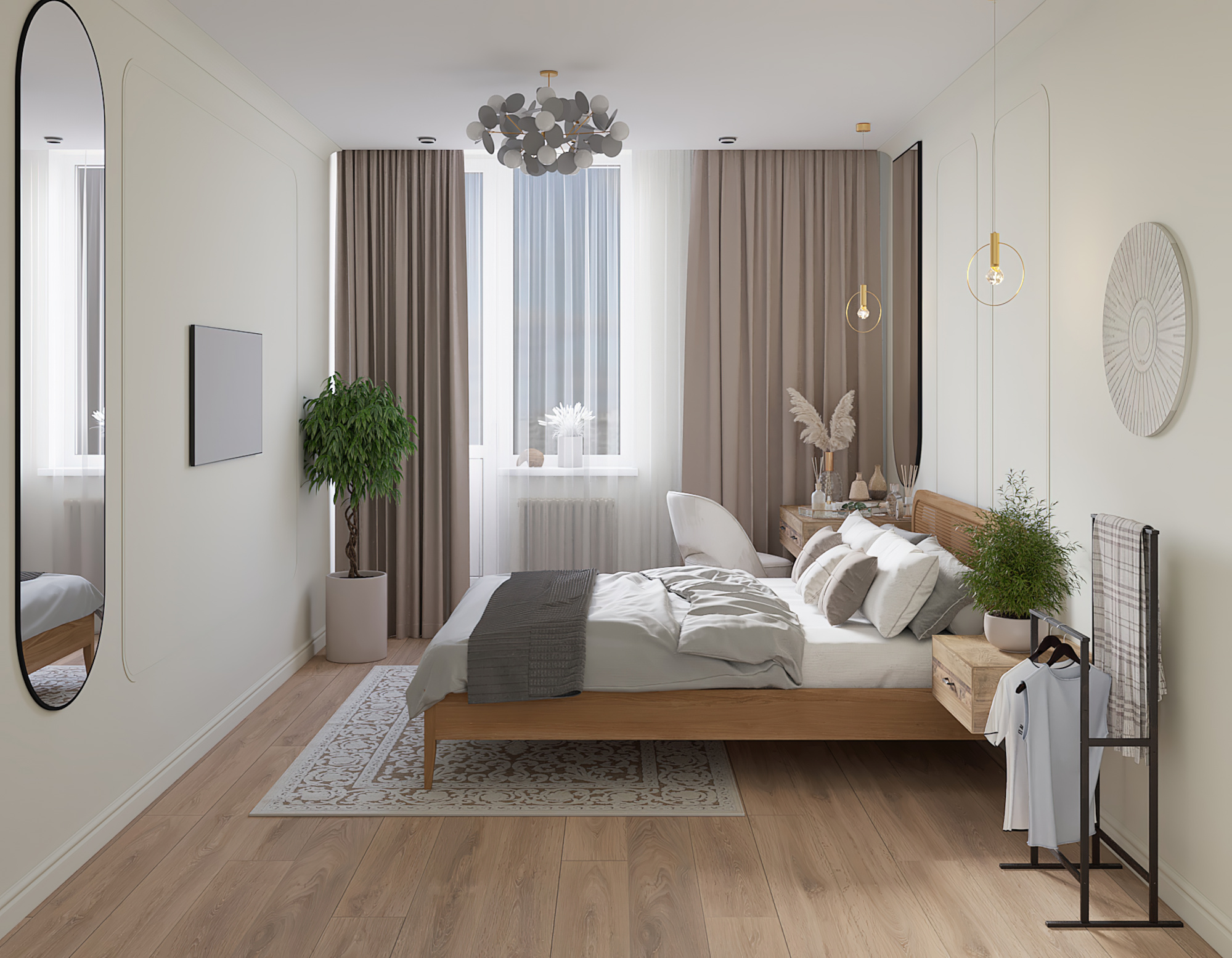 Визуализация квартиры в Санкт-Петербурге. — Изображение №13 — 3D на Dprofile