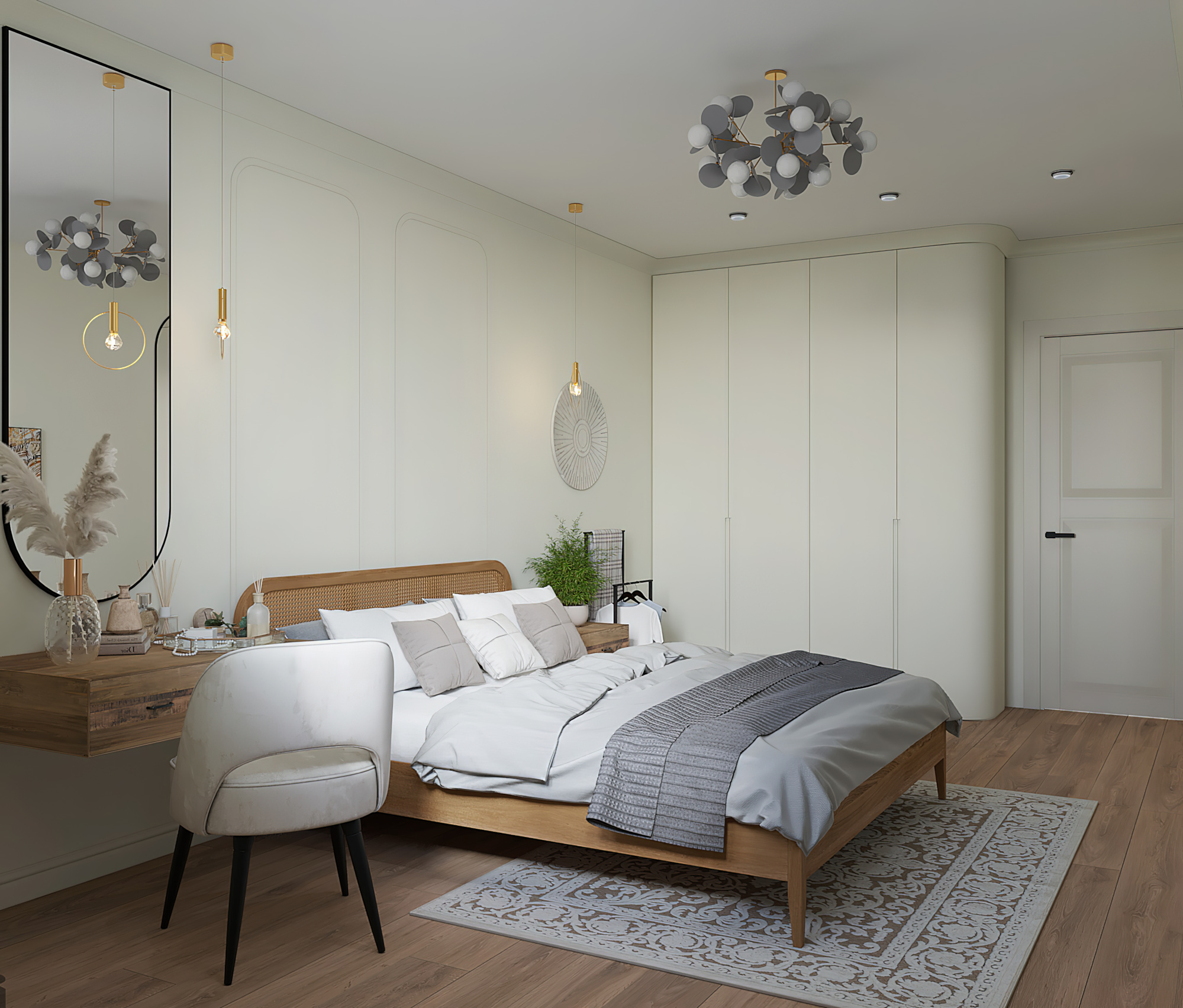 Визуализация квартиры в Санкт-Петербурге. — Изображение №11 — 3D на Dprofile