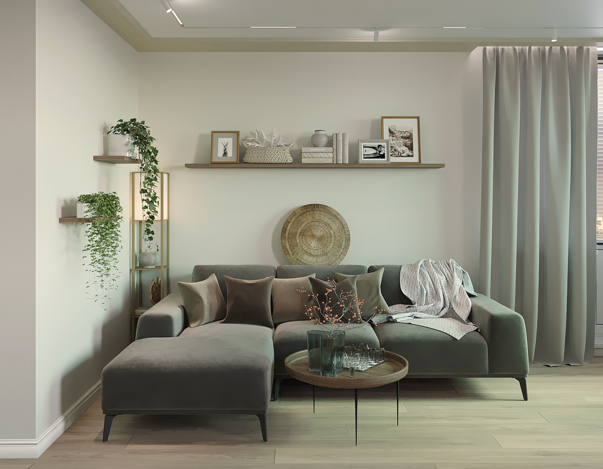 Визуализация квартиры в Санкт-Петербурге. — Изображение №8 — 3D на Dprofile