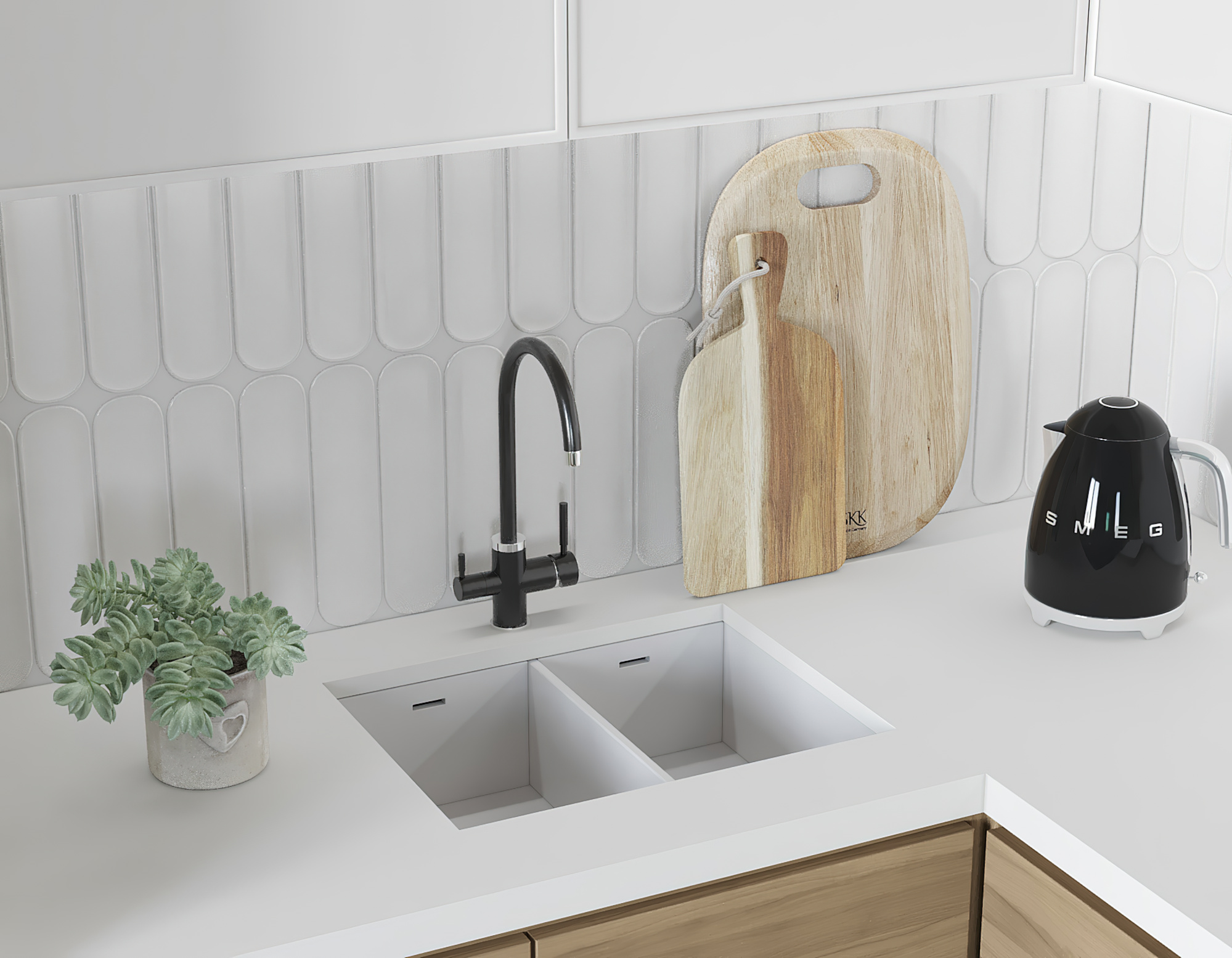 Визуализация квартиры в Санкт-Петербурге. — Изображение №5 — 3D на Dprofile