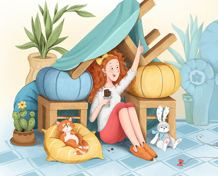 Книжная иллюстрация на Dprofile