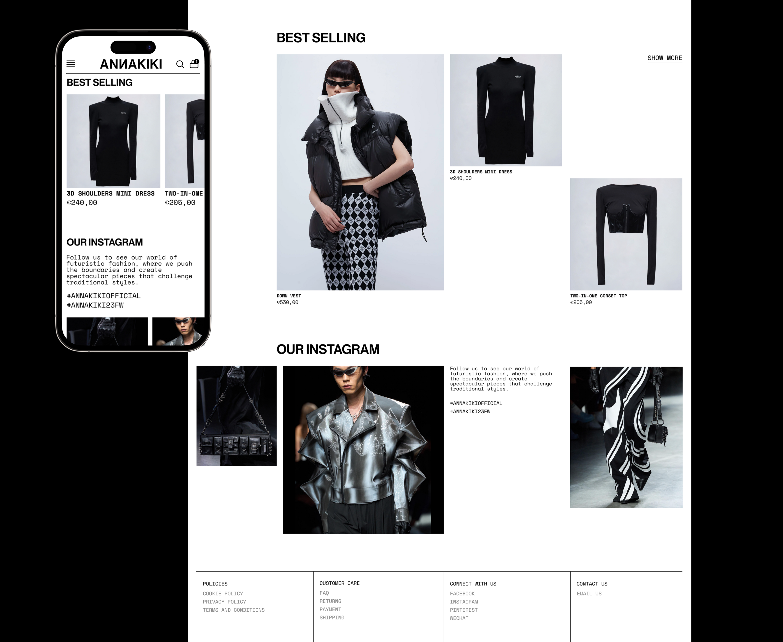 ANNAKIKI | E-commerce — Изображение №8 — Интерфейсы, Анимация на Dprofile