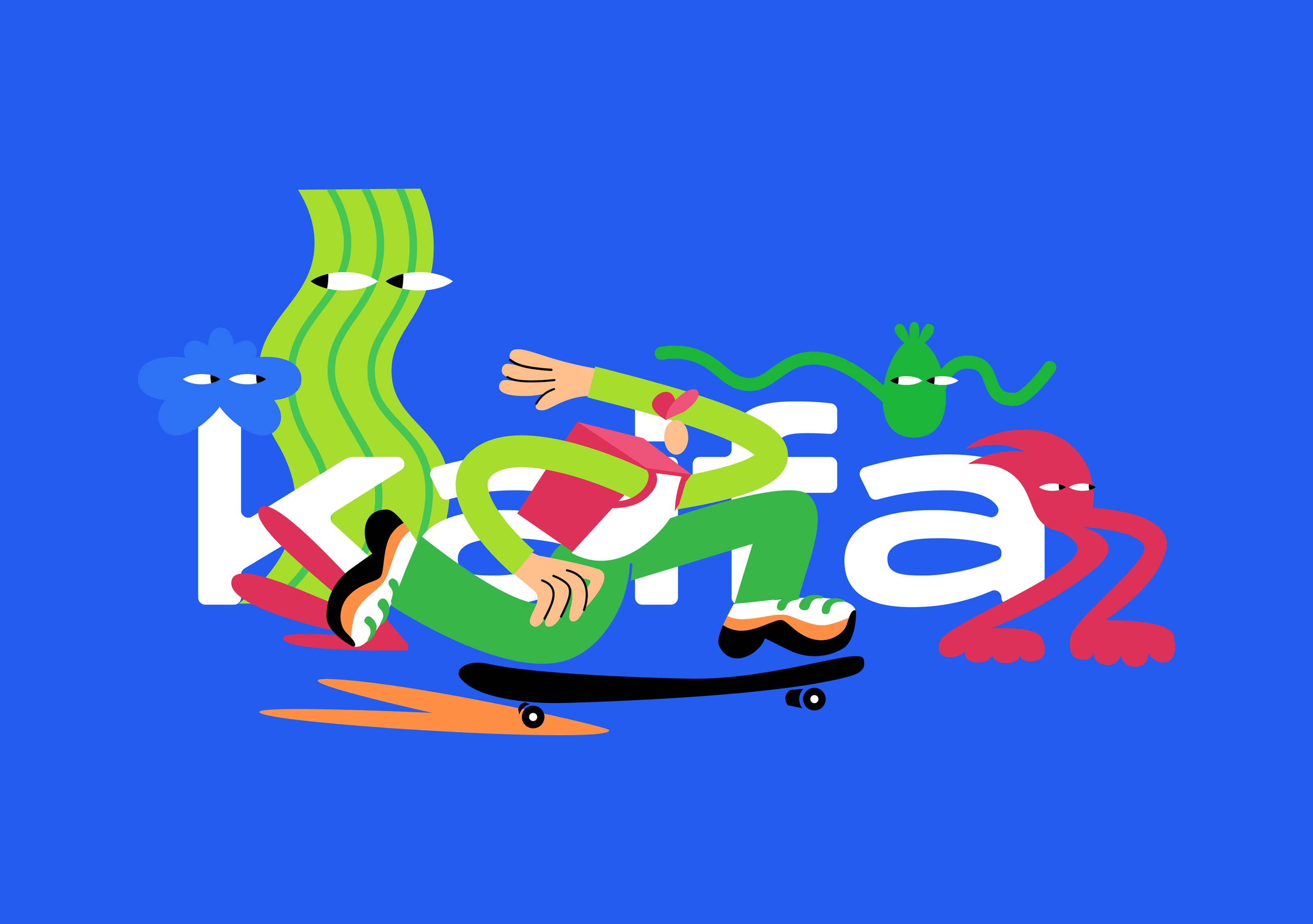 Айдентика с иллюстрациями KAIFA — Изображение №1 — Иллюстрация, Графика на Dprofile