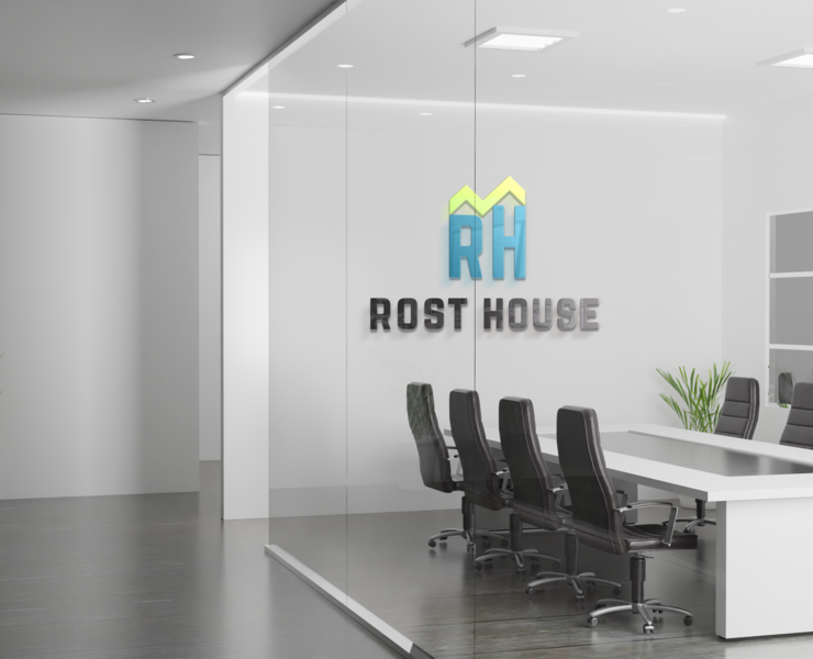 Rost House / логотип для строительной компании — Брендинг, Маркетинг на Dprofile