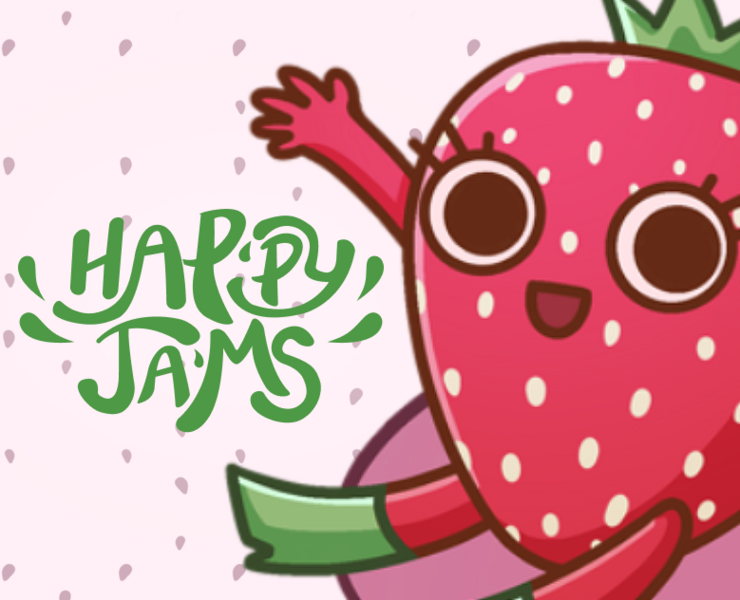 Packaging Design for HappyJams — Брендинг, Иллюстрация на Dprofile