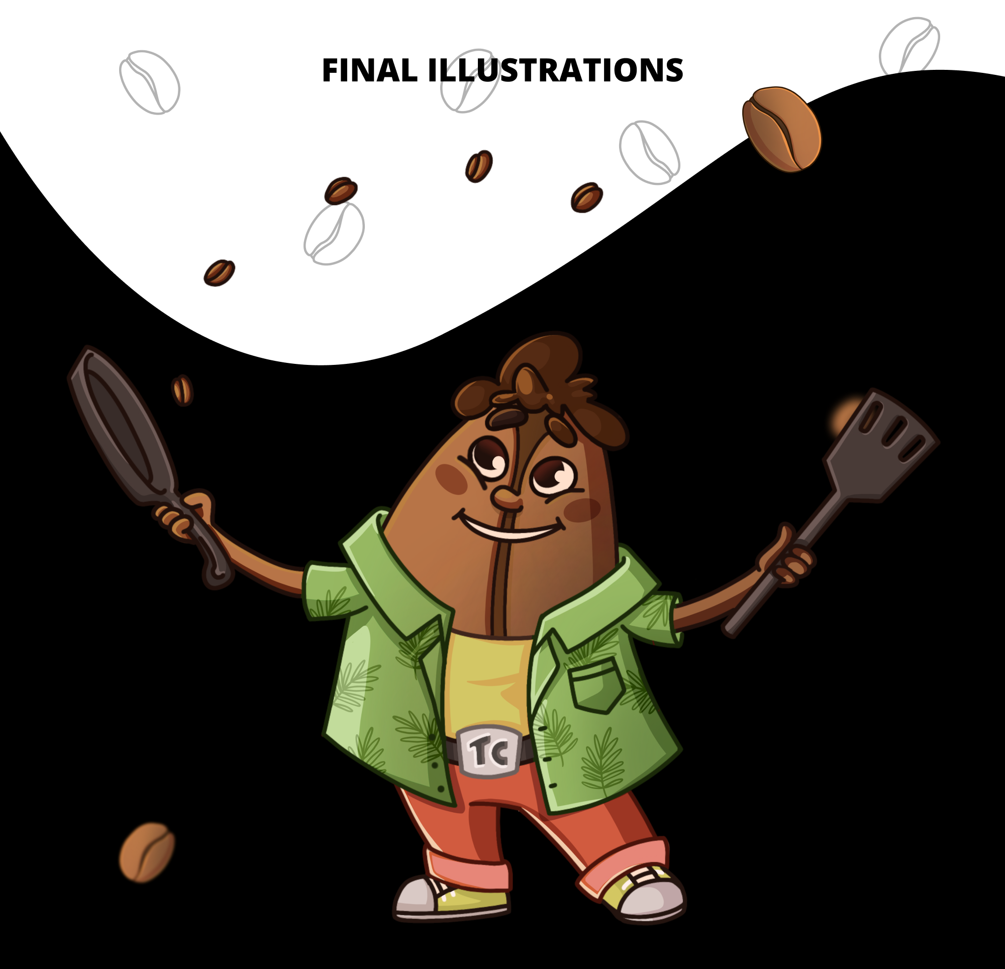 Character Design of Kohi | Разработка персонажа — Изображение №5 — Иллюстрация на Dprofile