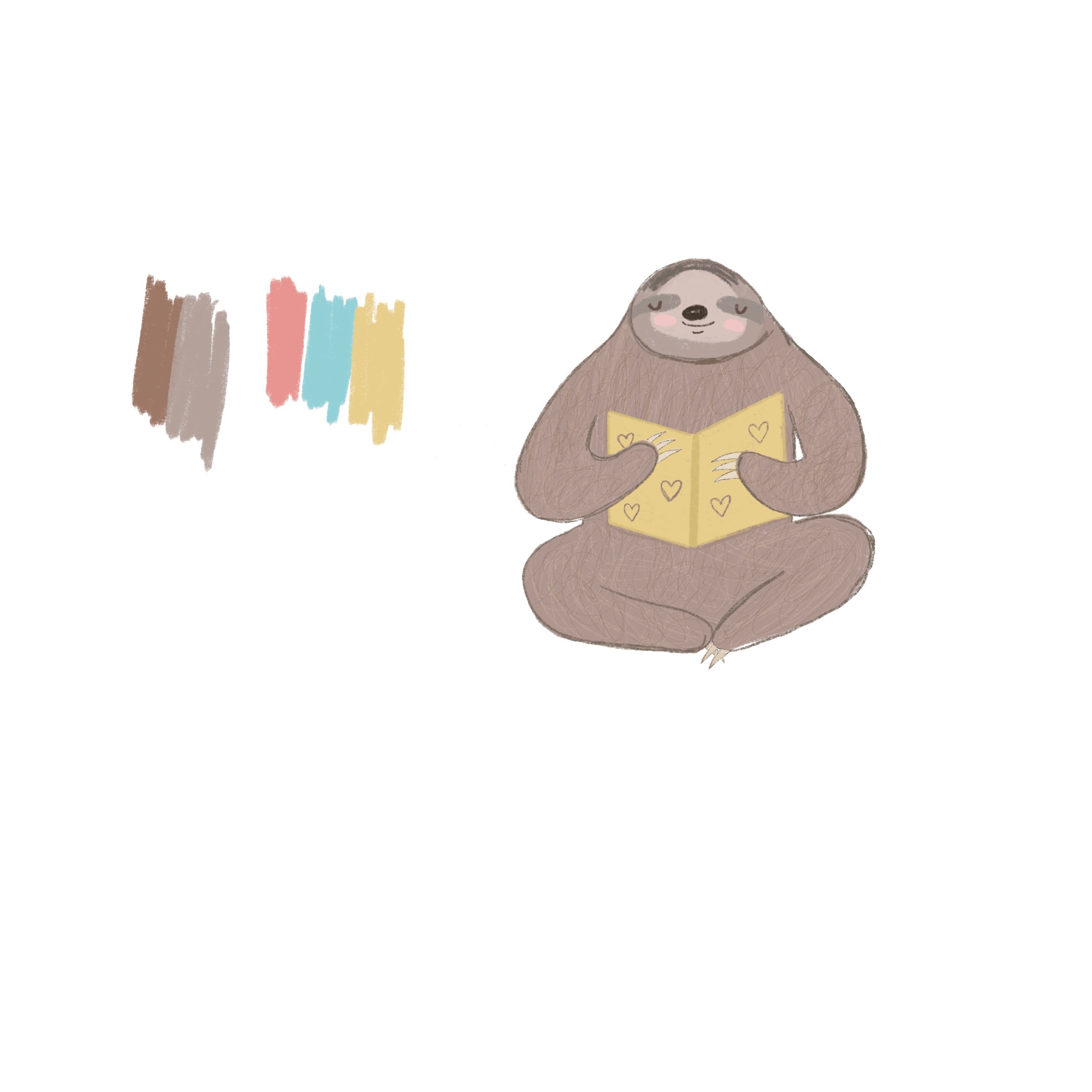 Sloth stickers — Изображение №6 — Иллюстрация на Dprofile