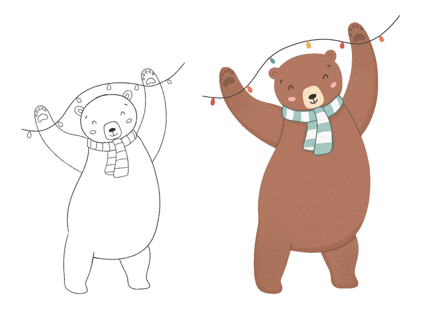 Bear stickers — Изображение №3 — Иллюстрация на Dprofile