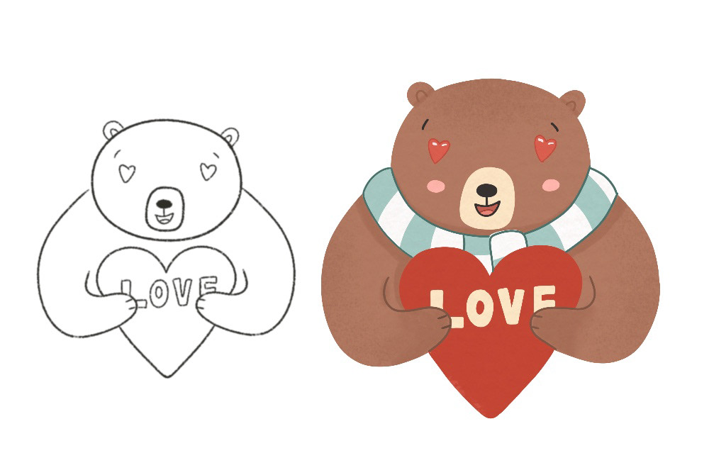 Bear stickers — Изображение №5 — Иллюстрация на Dprofile