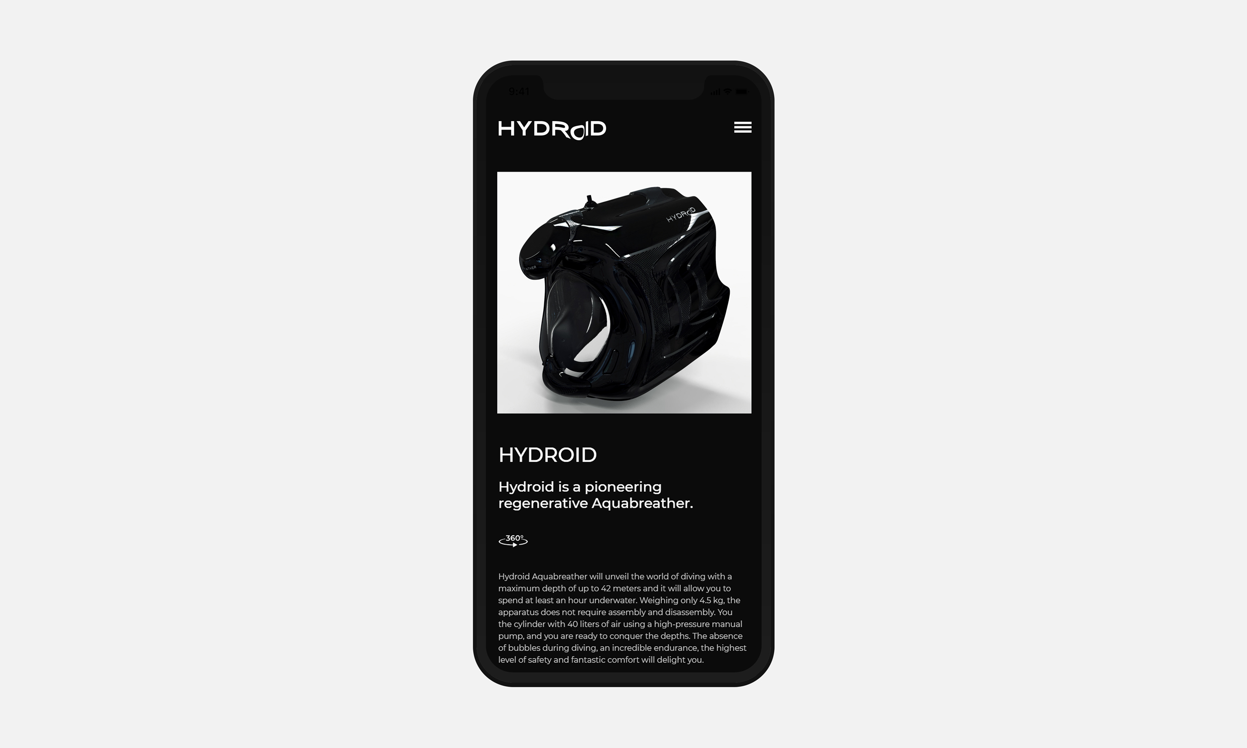 Hydroid AQUABREATHER — Изображение №13 — Брендинг, Графика на Dprofile