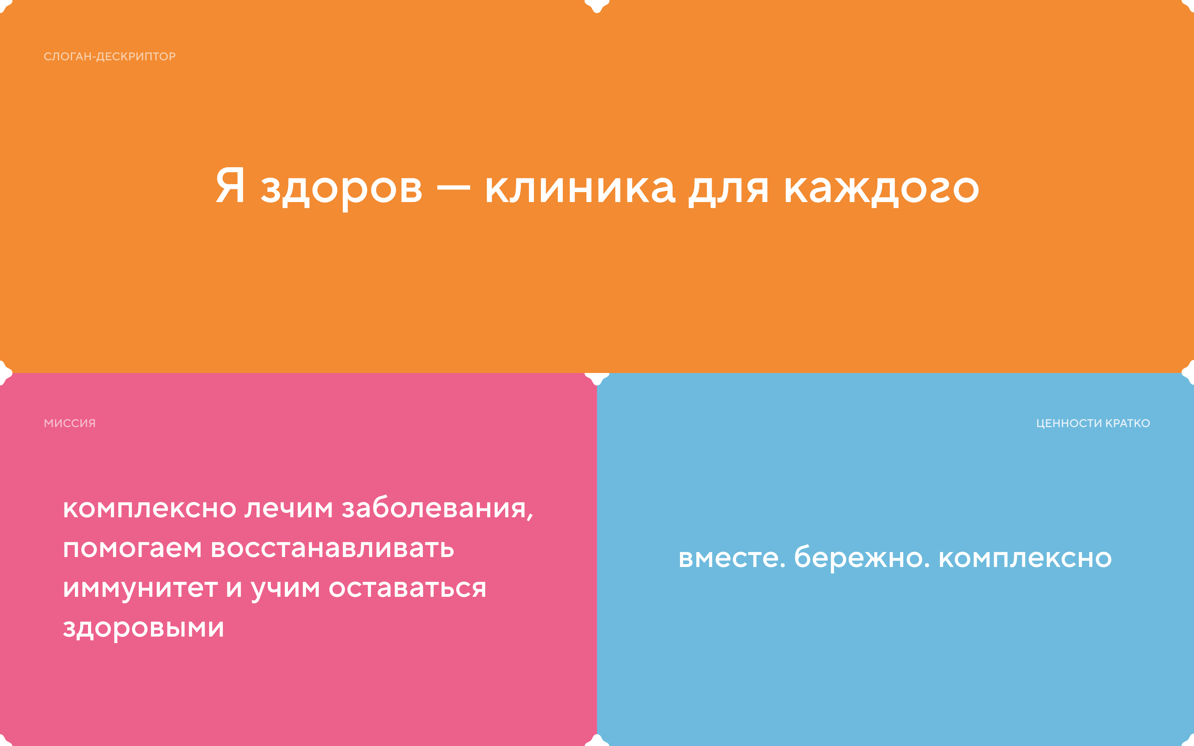 Я здоров | клиника для каждого — Изображение №3 — Брендинг, Графика на Dprofile