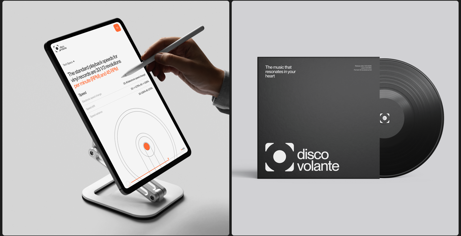 Disco volanteⓇ — Изображение №5 — Интерфейсы, Брендинг на Dprofile