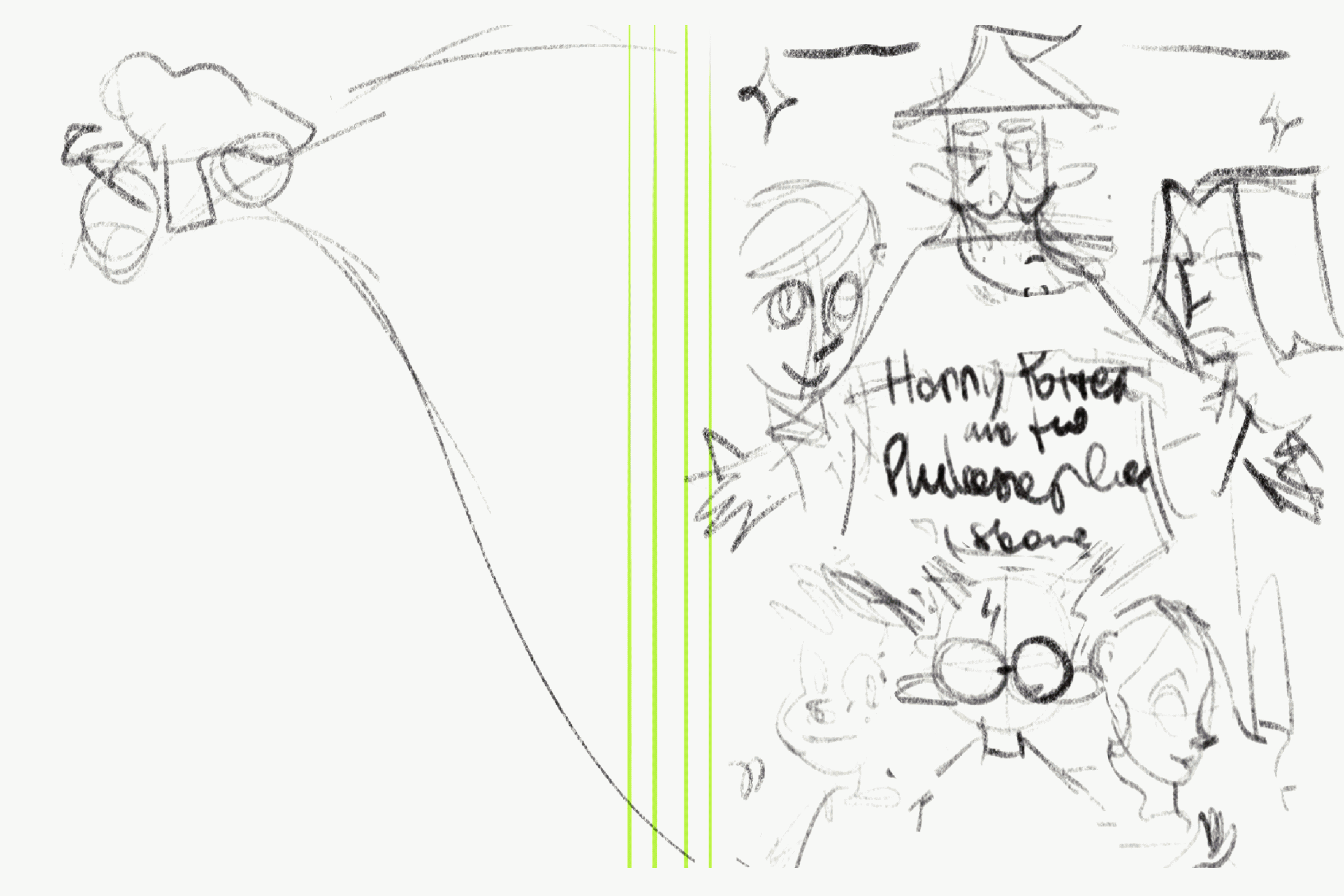 Book cover illustration (Harry Potter,Coraline,Puss) — Изображение №4 — Иллюстрация на Dprofile