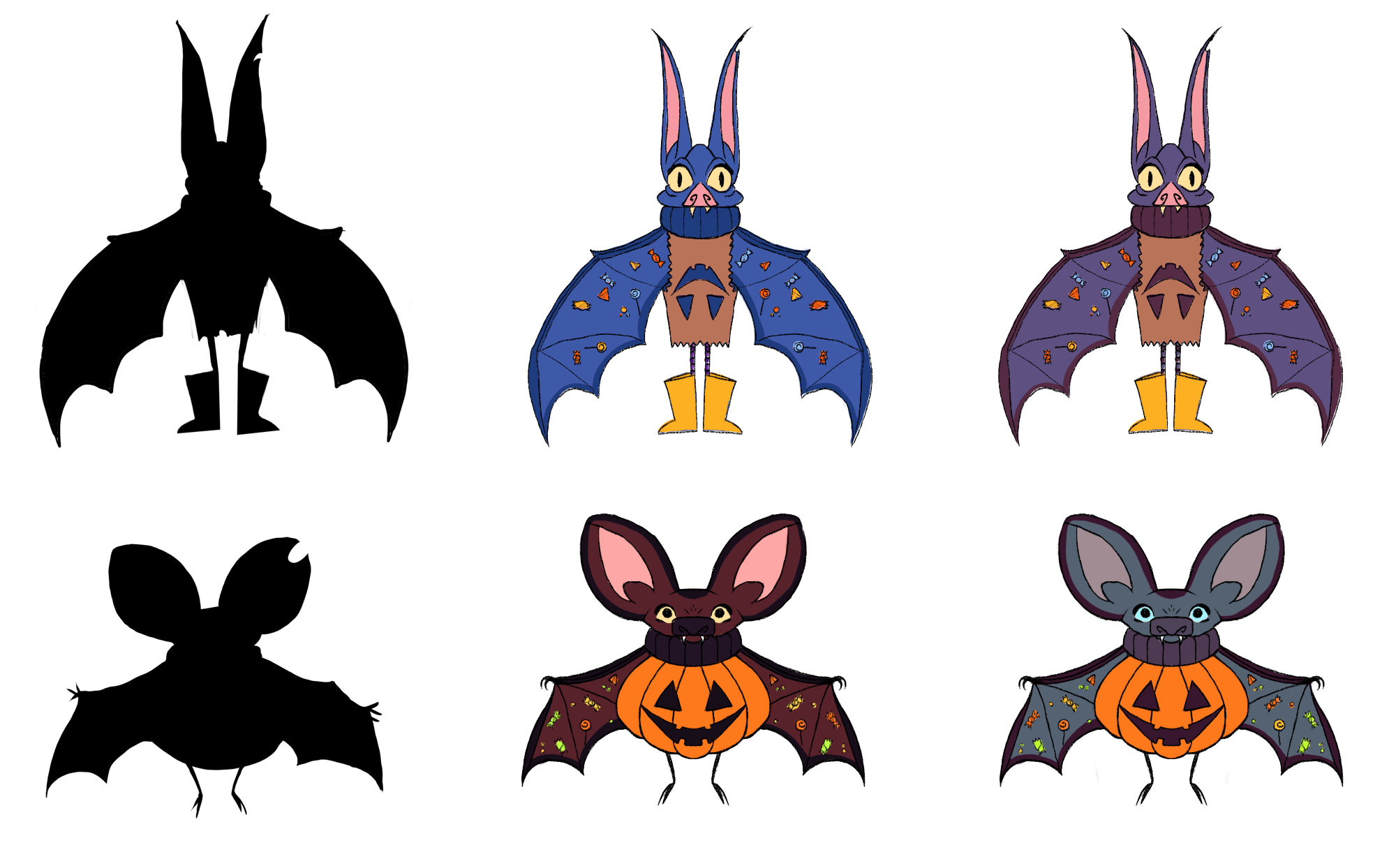 Spooky characters design — Изображение №7 — Брендинг, Иллюстрация на Dprofile
