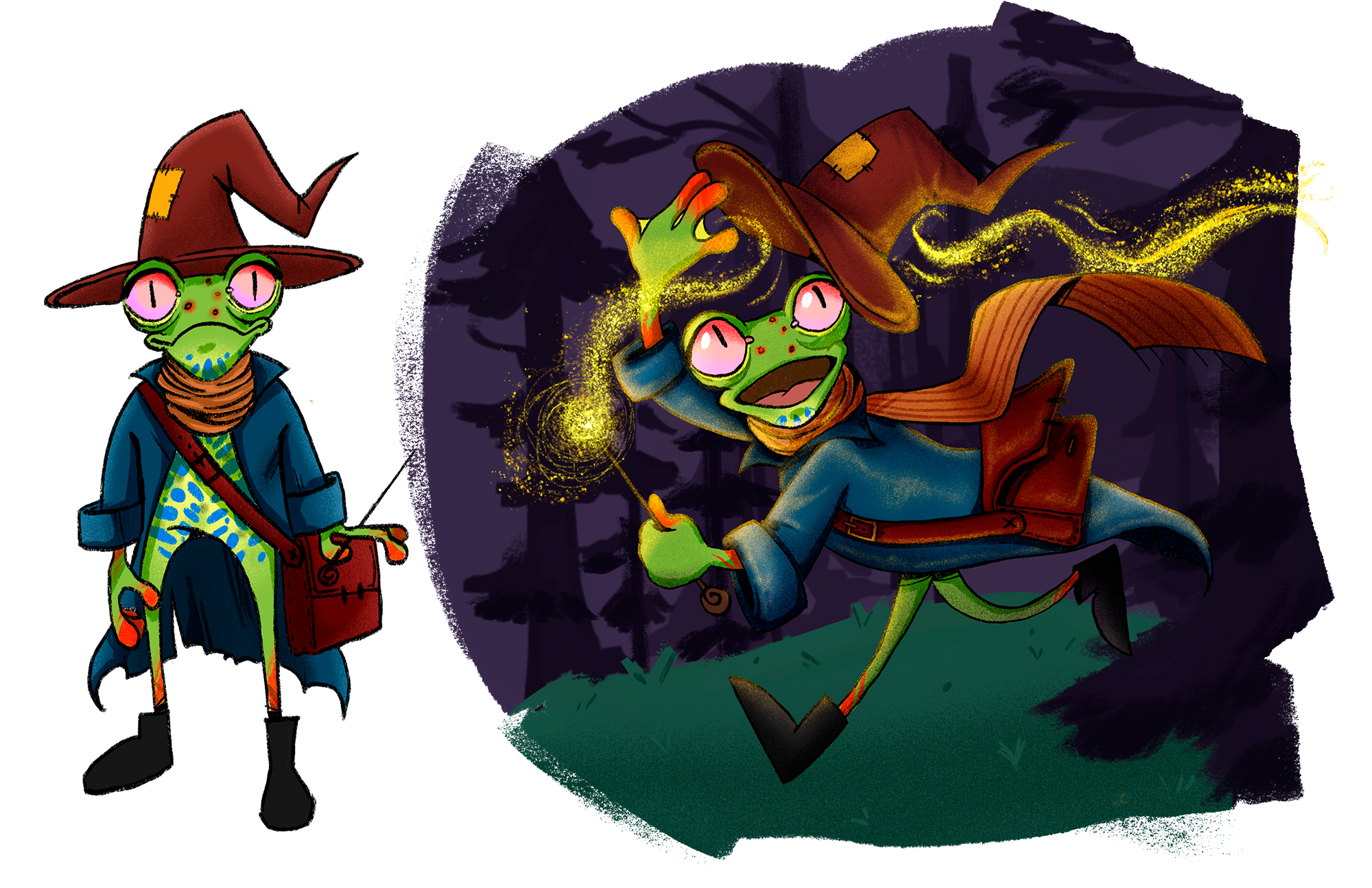 Spooky characters design — Изображение №5 — Брендинг, Иллюстрация на Dprofile