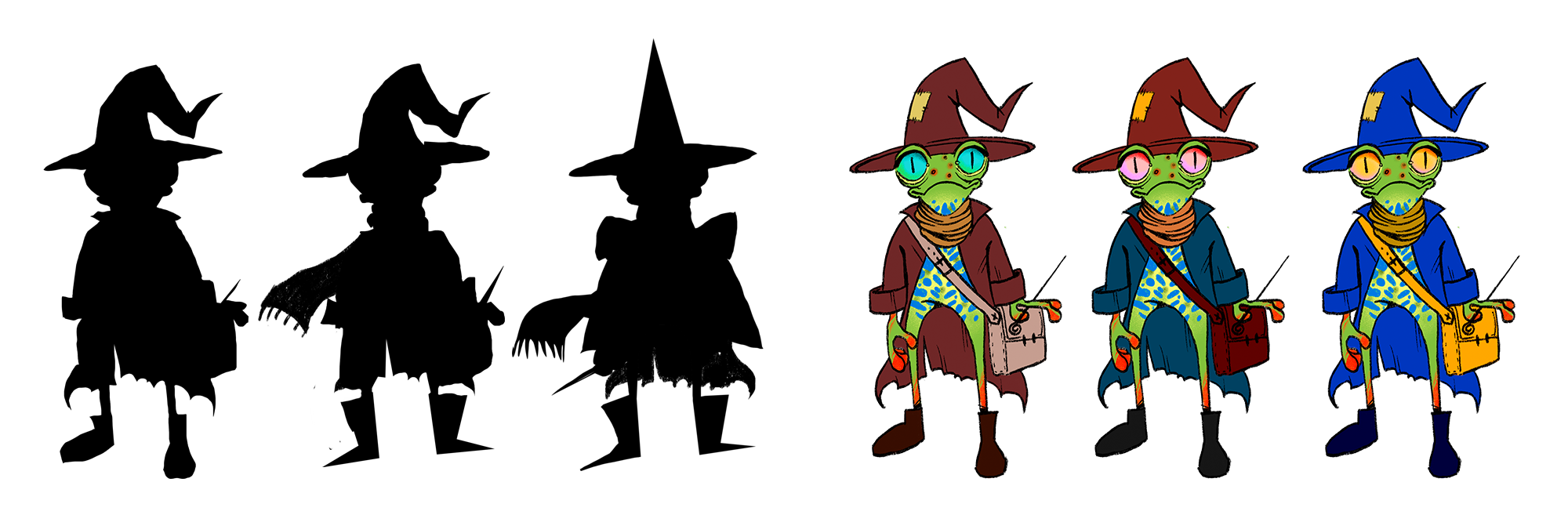 Spooky characters design — Изображение №3 — Брендинг, Иллюстрация на Dprofile
