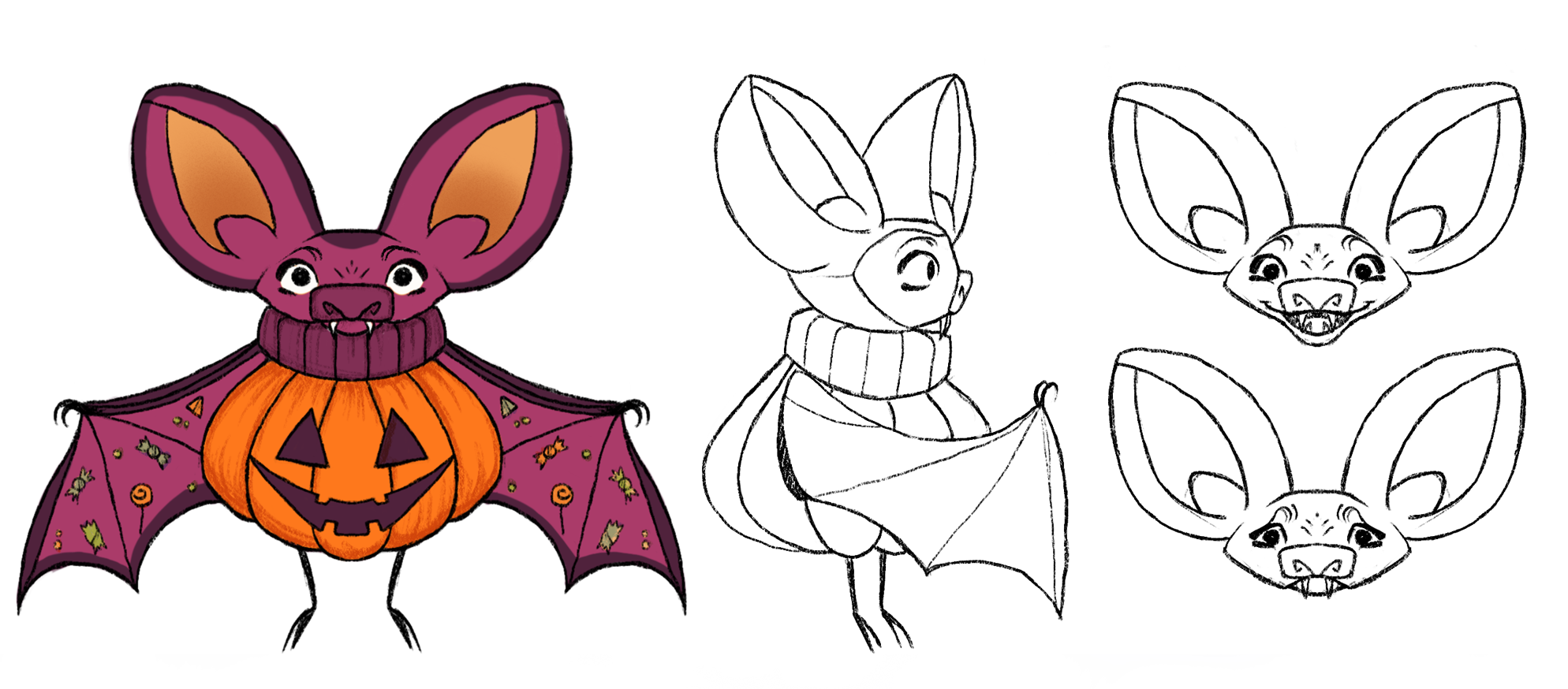 Spooky characters design — Изображение №9 — Брендинг, Иллюстрация на Dprofile