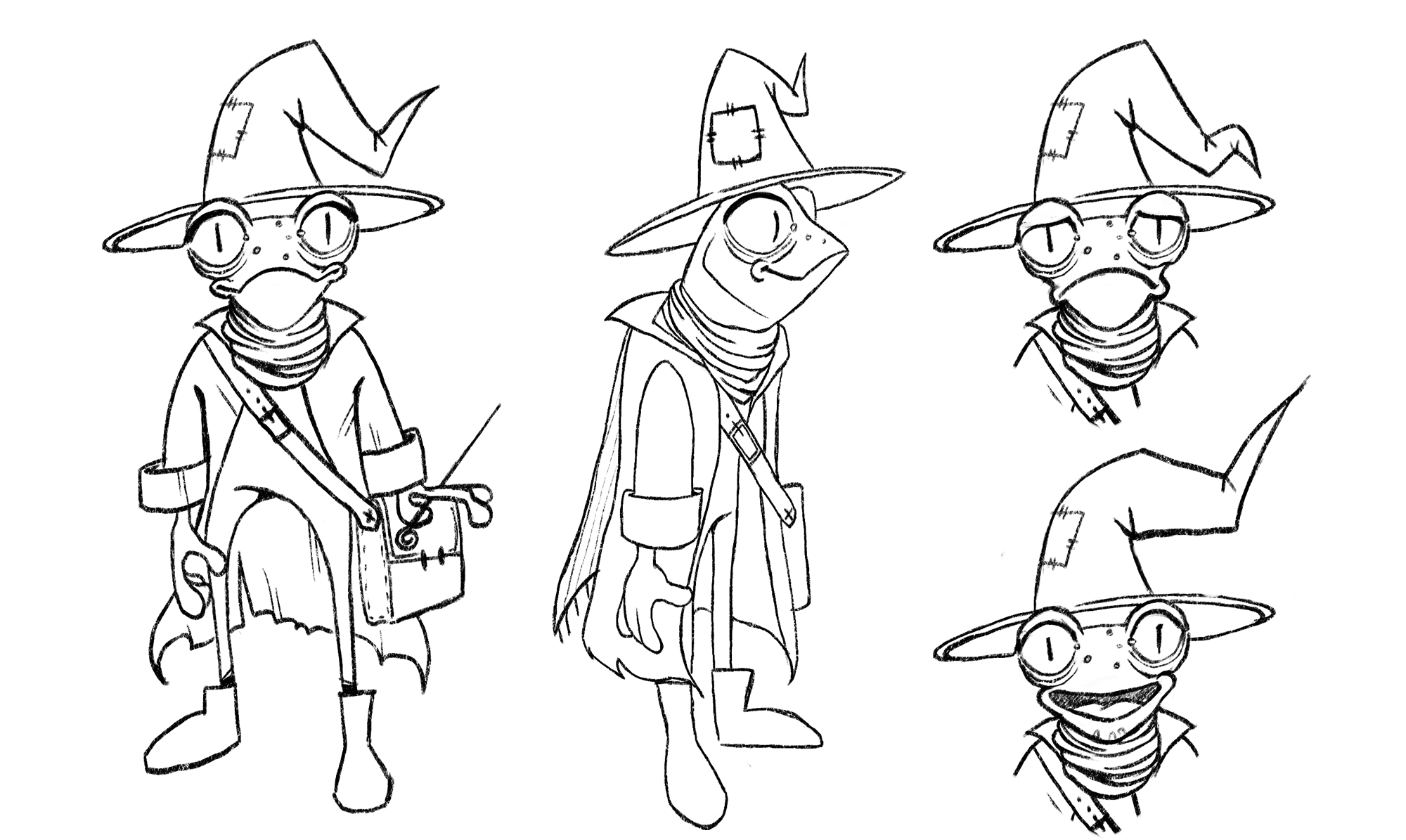 Spooky characters design — Изображение №4 — Брендинг, Иллюстрация на Dprofile