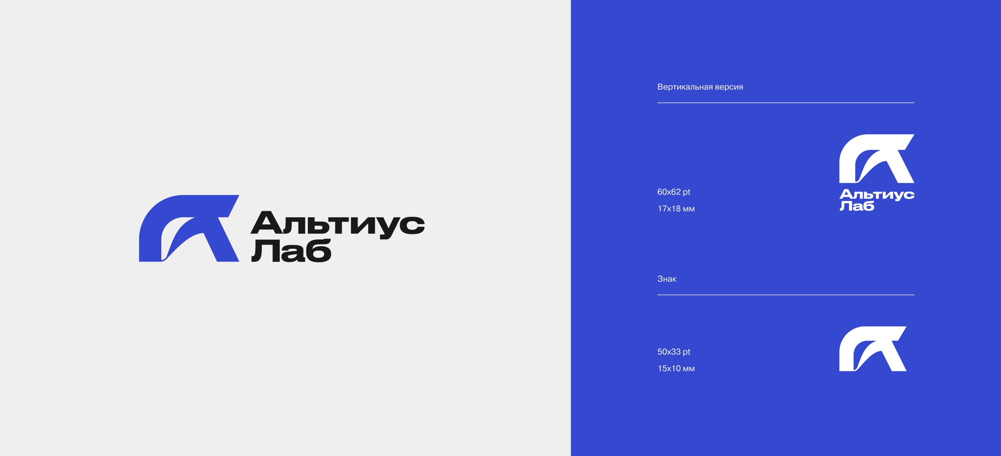 Альтиус Лаб | Ребрендинг и корпоративный сайт — Изображение №2 — Интерфейсы, Брендинг на Dprofile