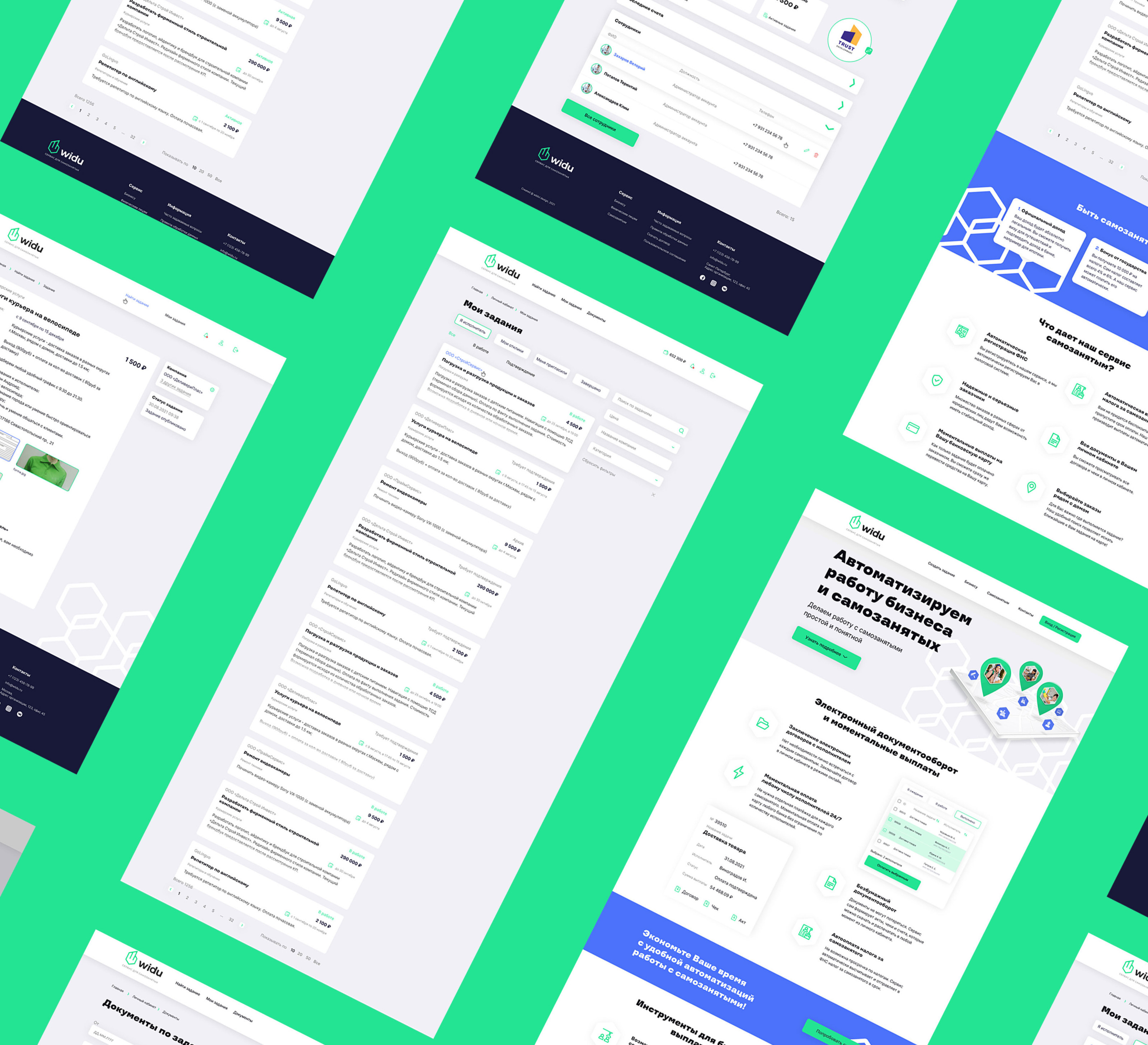 Брендинг сервиса для поиска самозанятых исполнителей — Изображение №15 — Интерфейсы, Брендинг на Dprofile