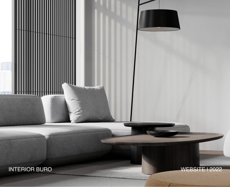 INTERIOR BURO l WEBSITE — Интерфейсы, Анимация на Dprofile