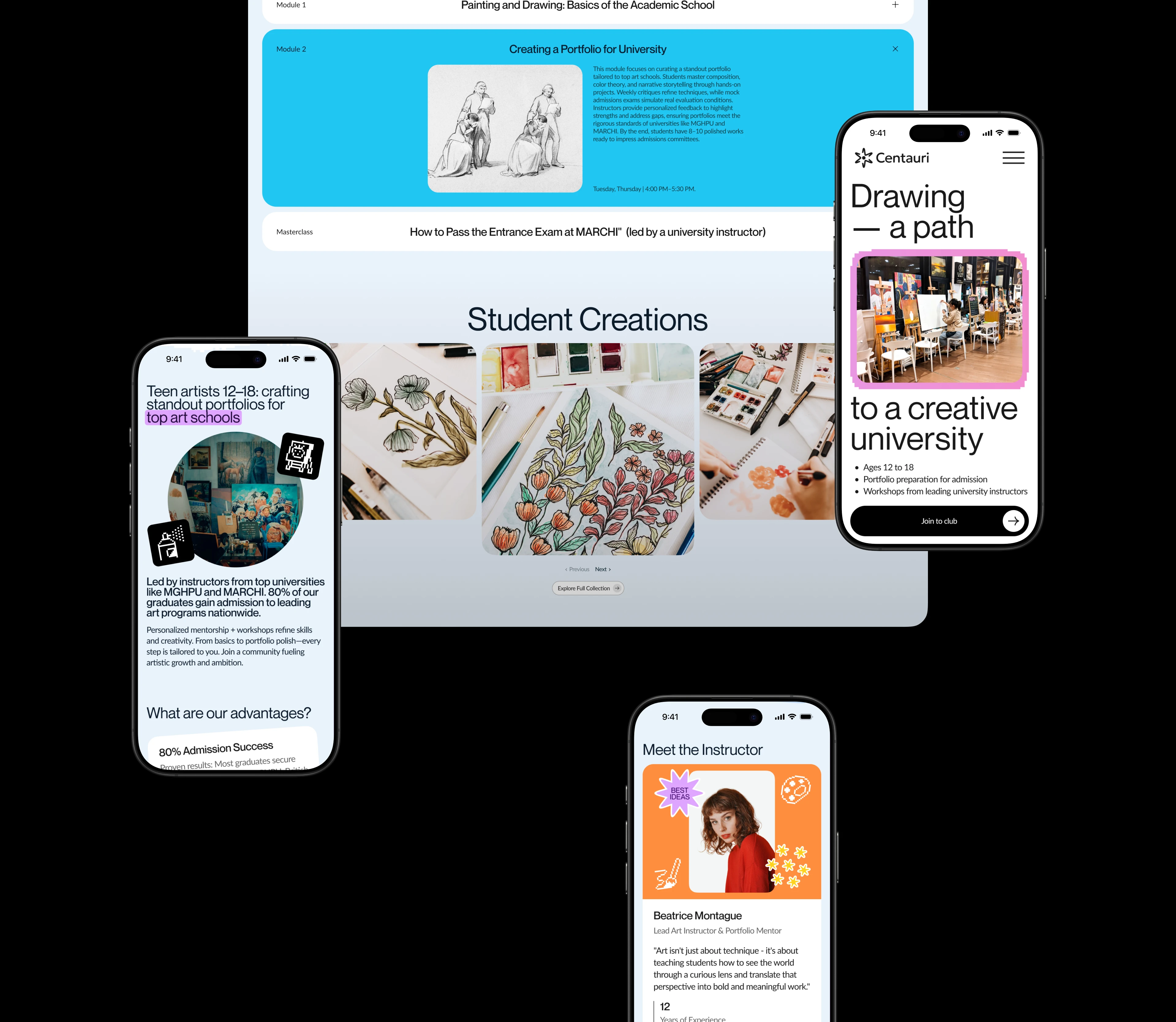 Centauri | Corporate Website Design — Изображение №14 — Интерфейсы, Брендинг на Dprofile