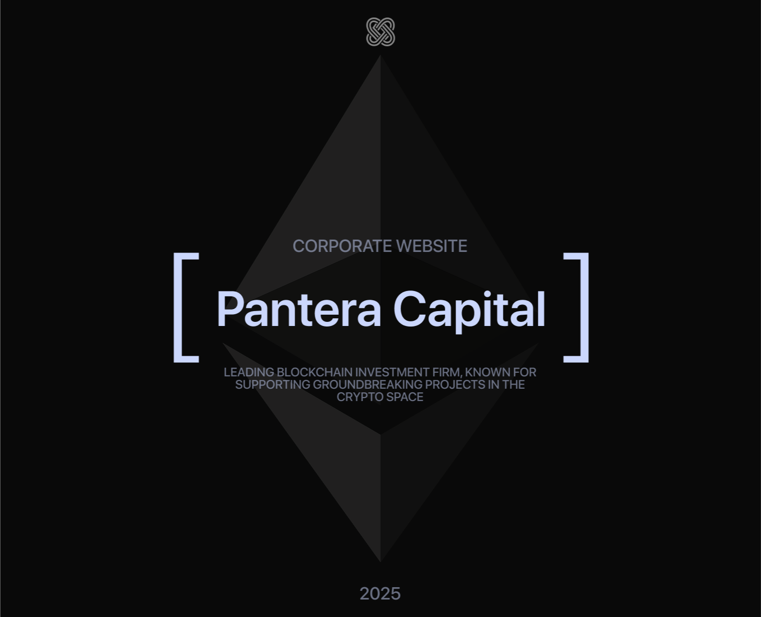 PANTERA CAPITAL | CORPORATE WEBSITE — Интерфейсы, Брендинг на Dprofile