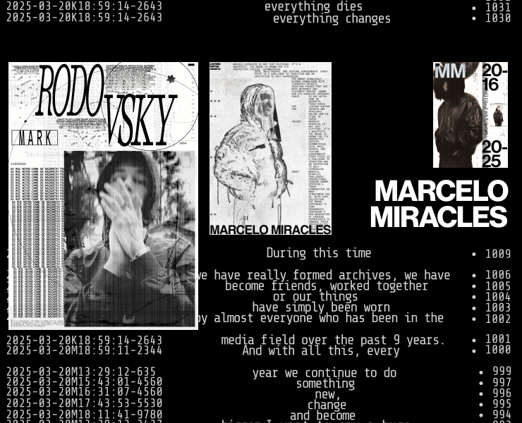 POSTERS | MARCELO MIRACLES — Интерфейсы, Графика на Dprofile