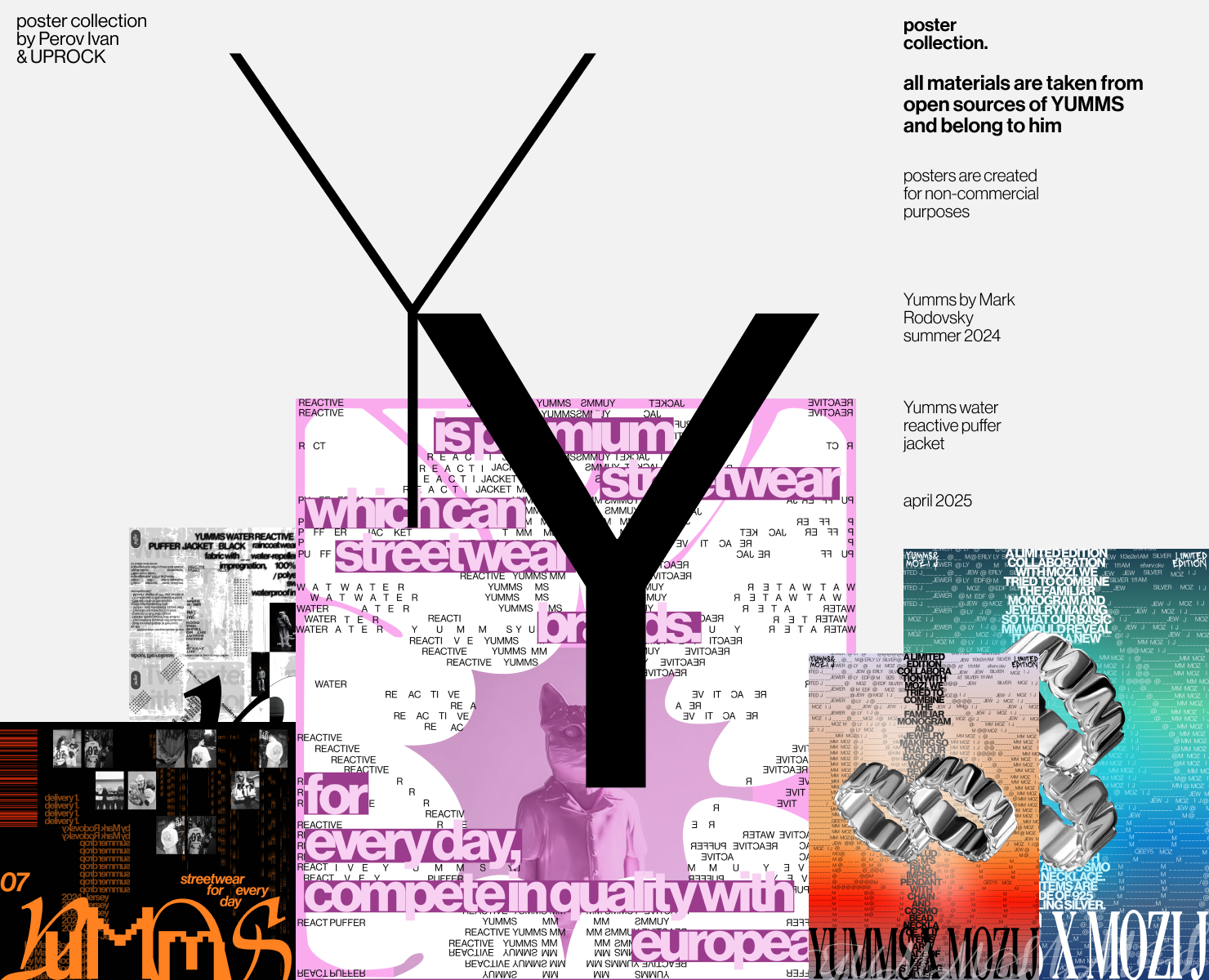 POSTERS | YUMMS — Интерфейсы, Графика на Dprofile