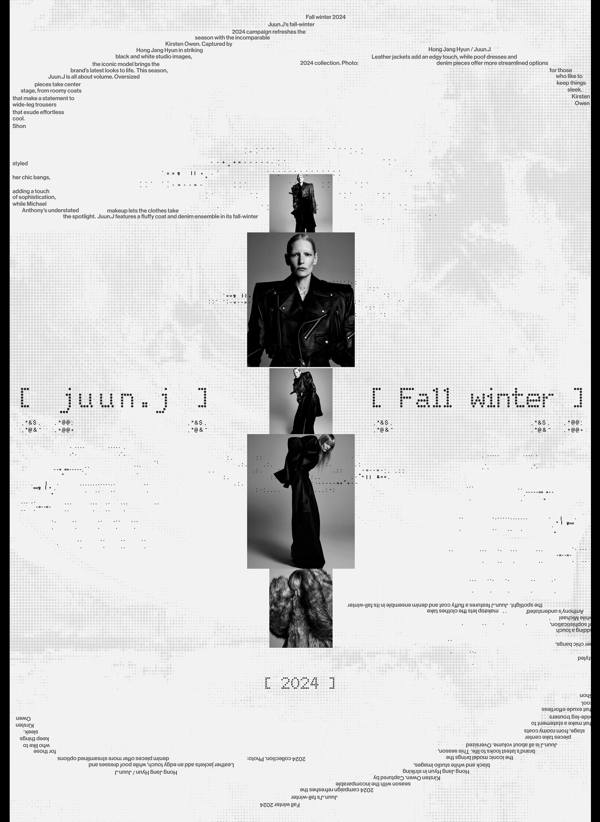 POSTERS | JUUN.J FW24 — Изображение №11 — Интерфейсы, Графика на Dprofile
