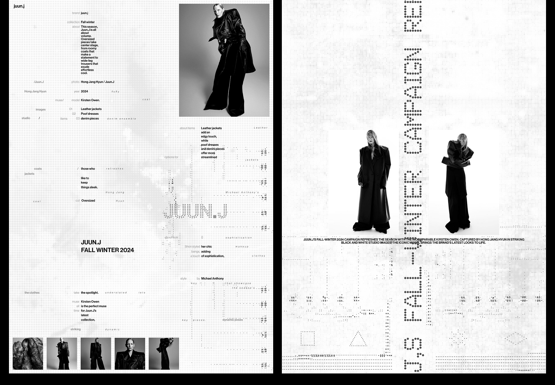 POSTERS | JUUN.J FW24 — Изображение №10 — Интерфейсы, Графика на Dprofile