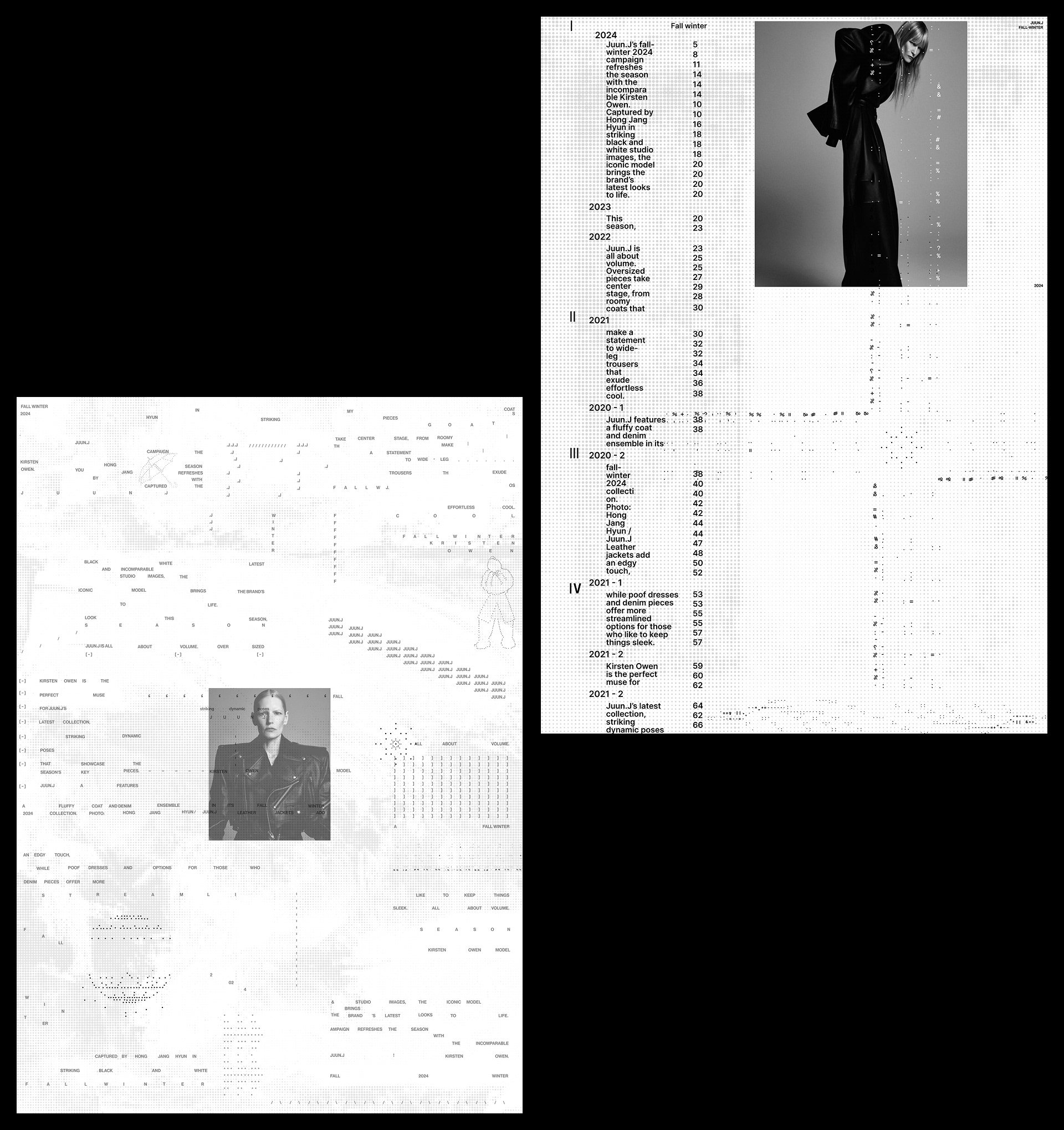POSTERS | JUUN.J FW24 — Изображение №4 — Интерфейсы, Графика на Dprofile